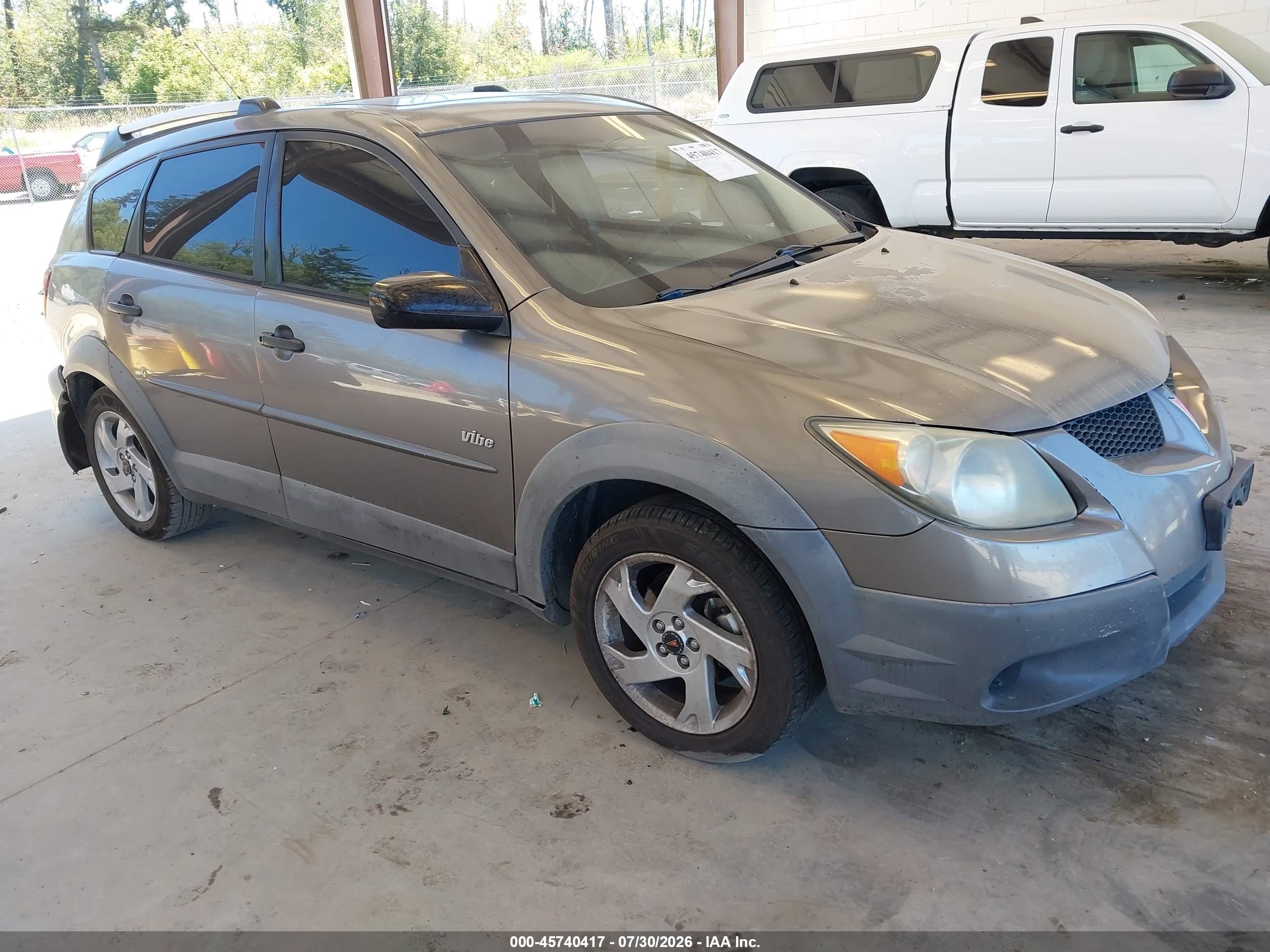 2003 Pontiac Vibe, VIN 5Y2SL648X3Z460026 — Зад