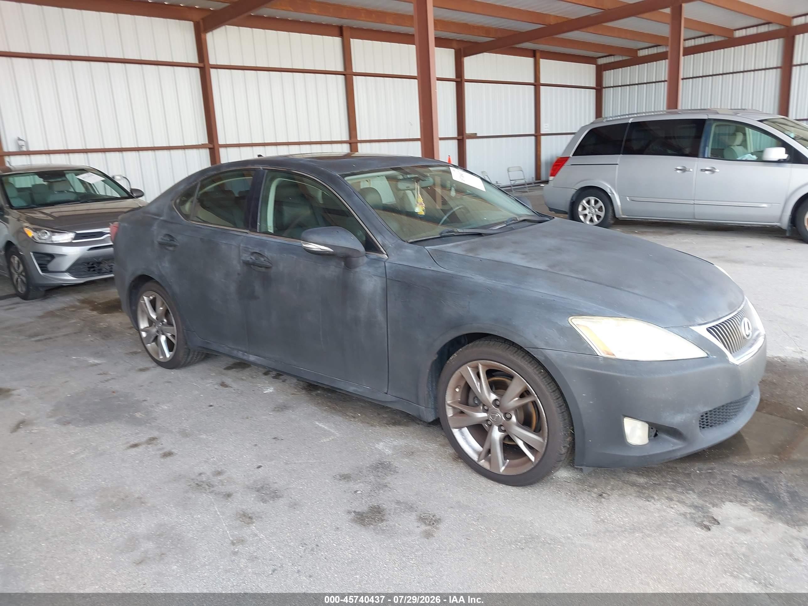 2009 Lexus IS 250, VIN JTHBK262392084659 — Normal wear