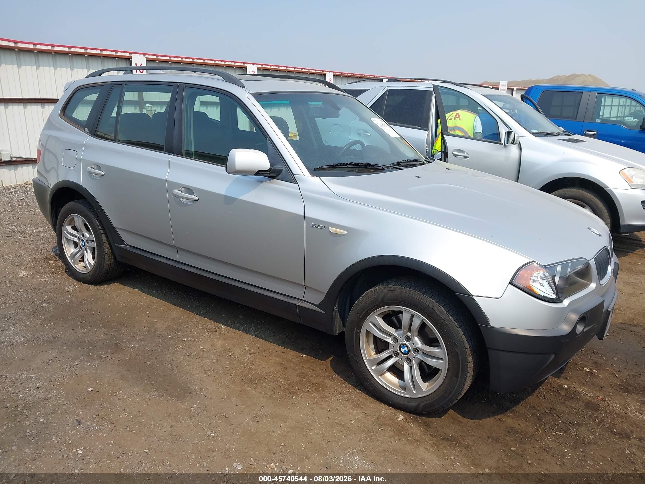 2005 BMW X3 3.0i, VIN WBXPA93445WD20334 — Normal wear