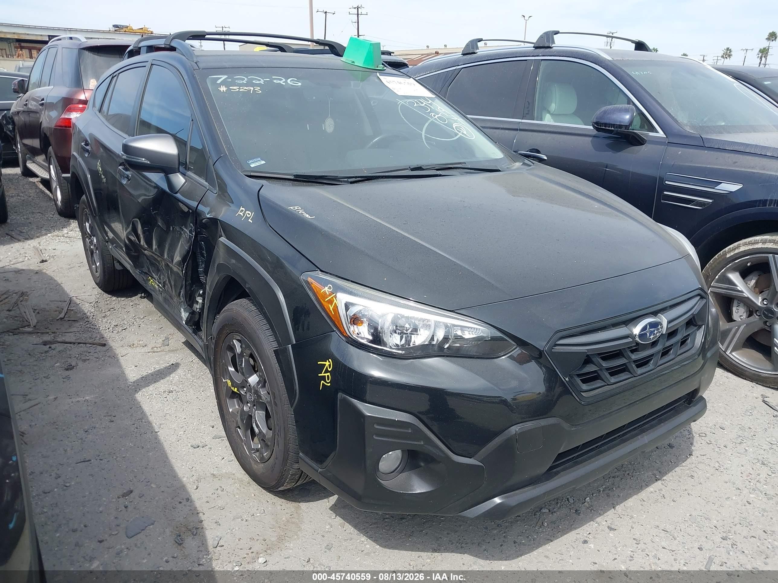 2022 Subaru Crosstrek Special Sports, VIN JF2GTHRC0NH285293 — Перед
