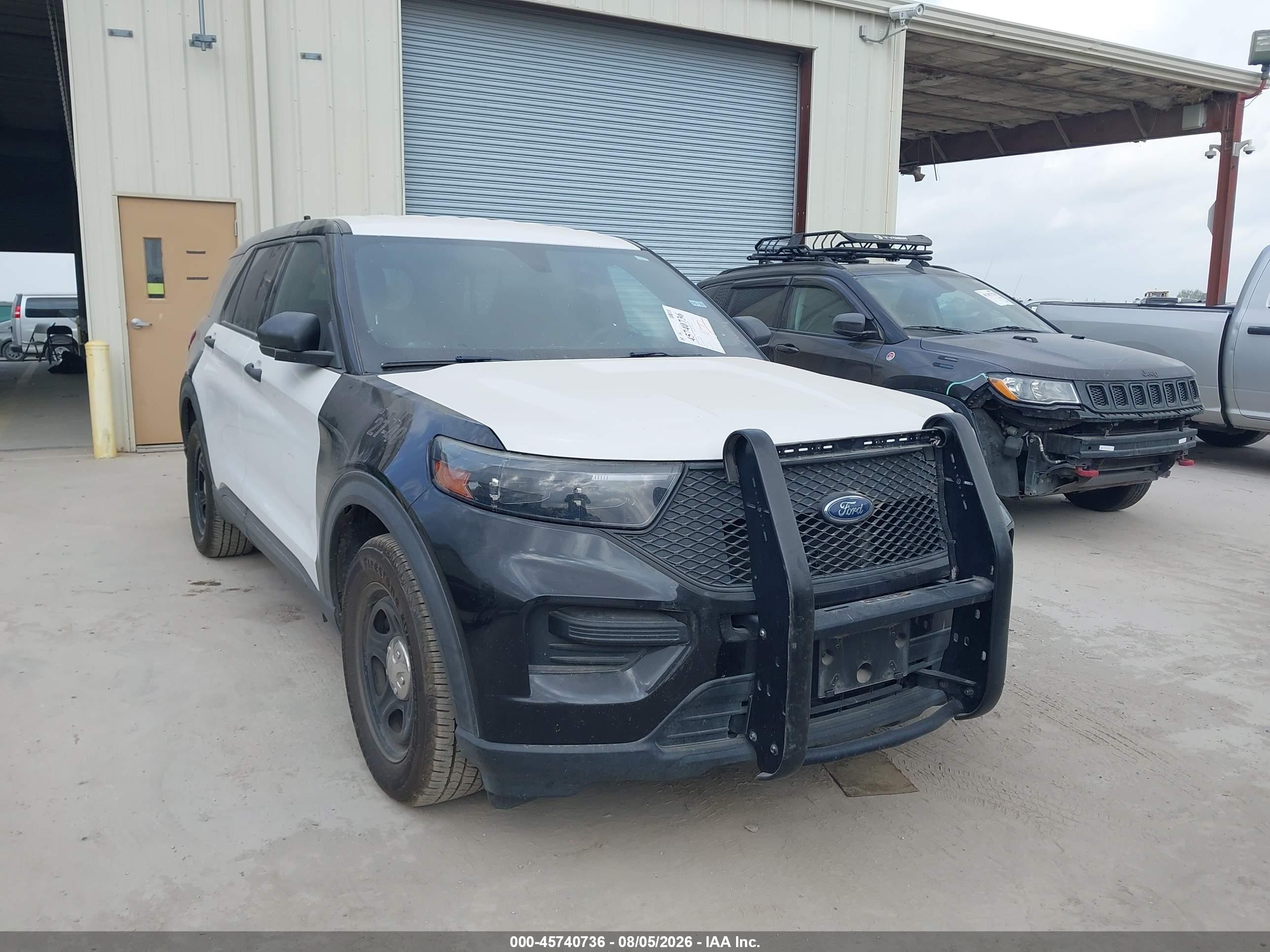2021 Ford Police Interceptor Utility, VIN 1FM5K8AB8MGA24733 — All over