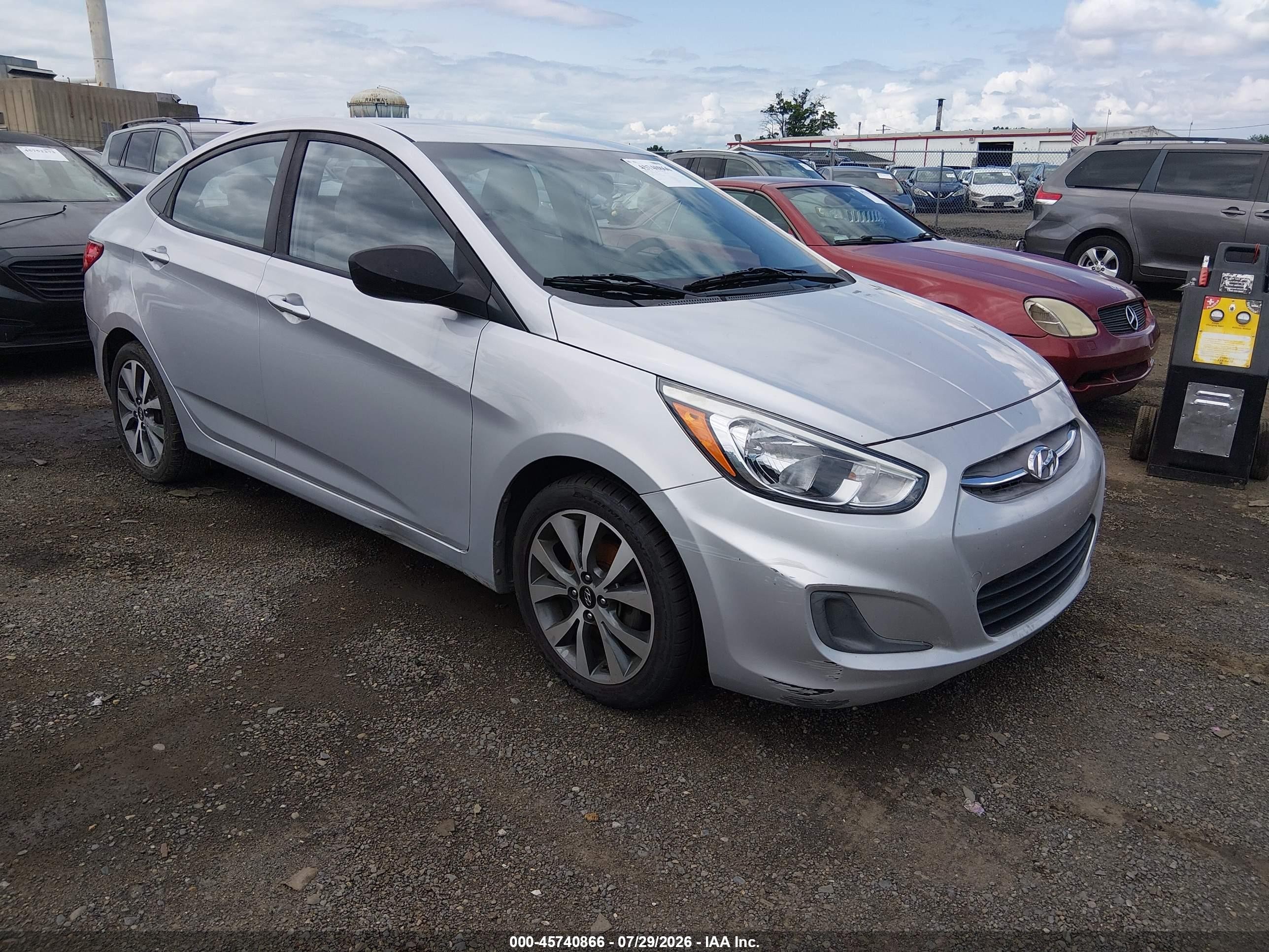 2017 Hyundai Accent SE, VIN KMHCT4AE2HU350669 — Обычный износ