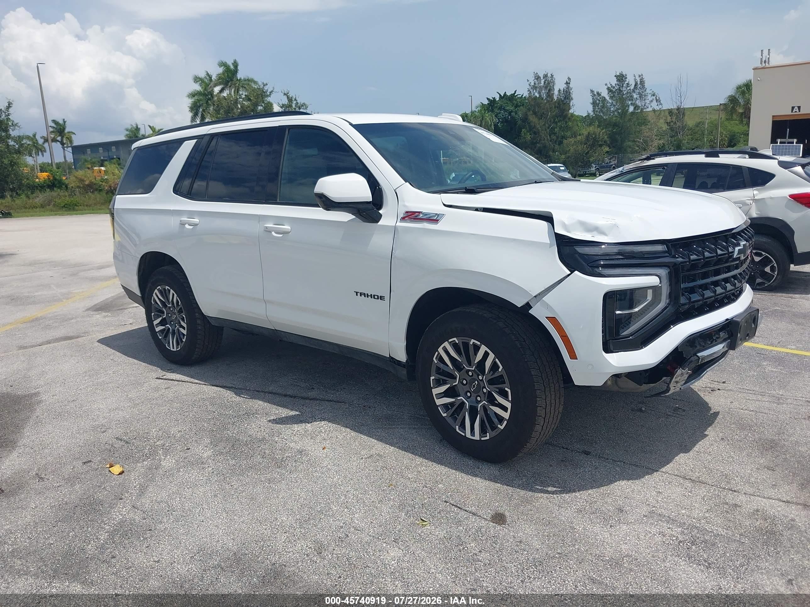 2026 Chevrolet Tahoe Z71, VIN 1GNS6PKD3TR145735 — Перед
