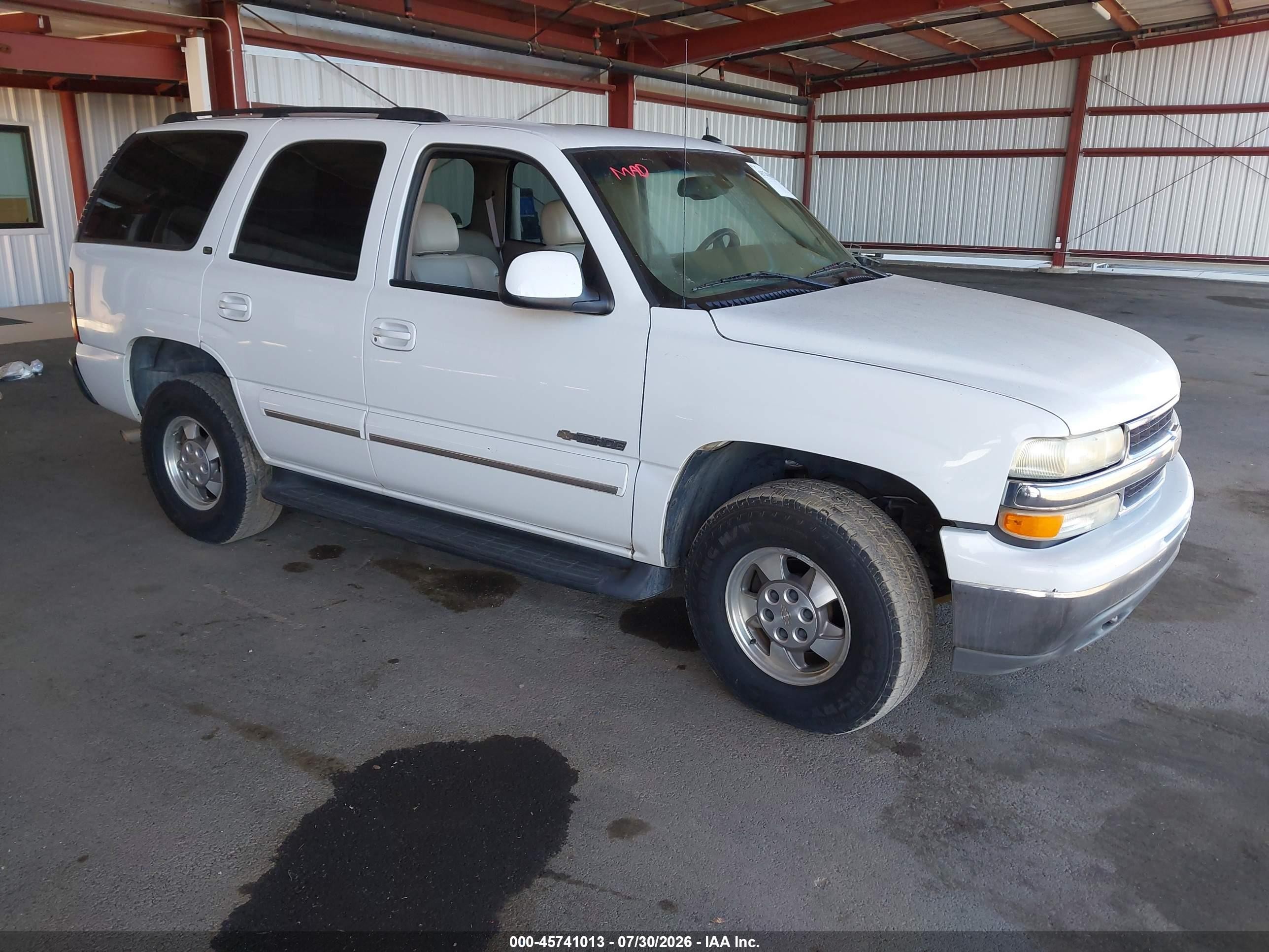 2003 Chevrolet Tahoe LT, VIN 1GNEK13T63J339363 — Normal wear