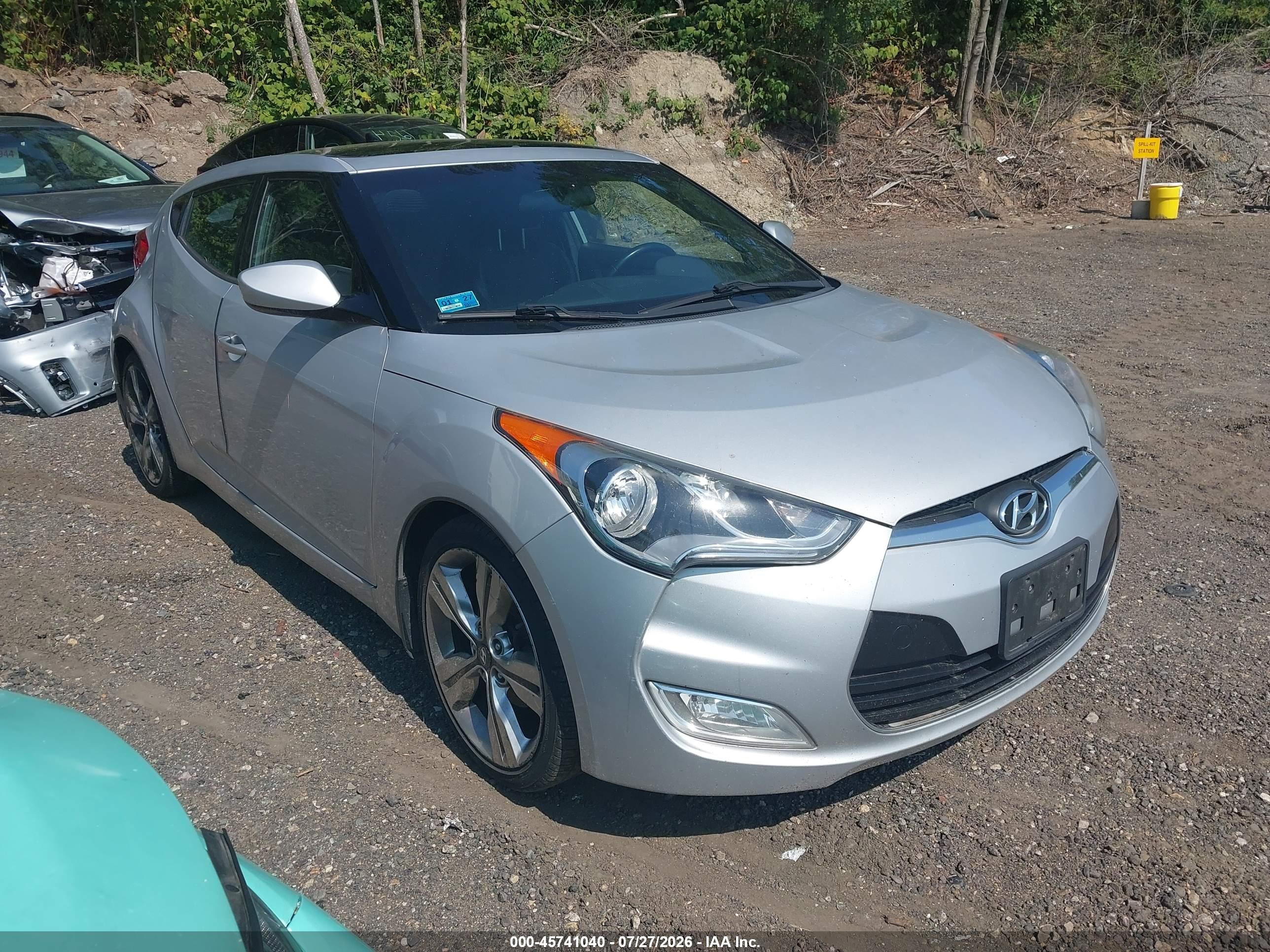 2016 Hyundai Veloster, VIN KMHTC6AD0GU293227 — Normal wear