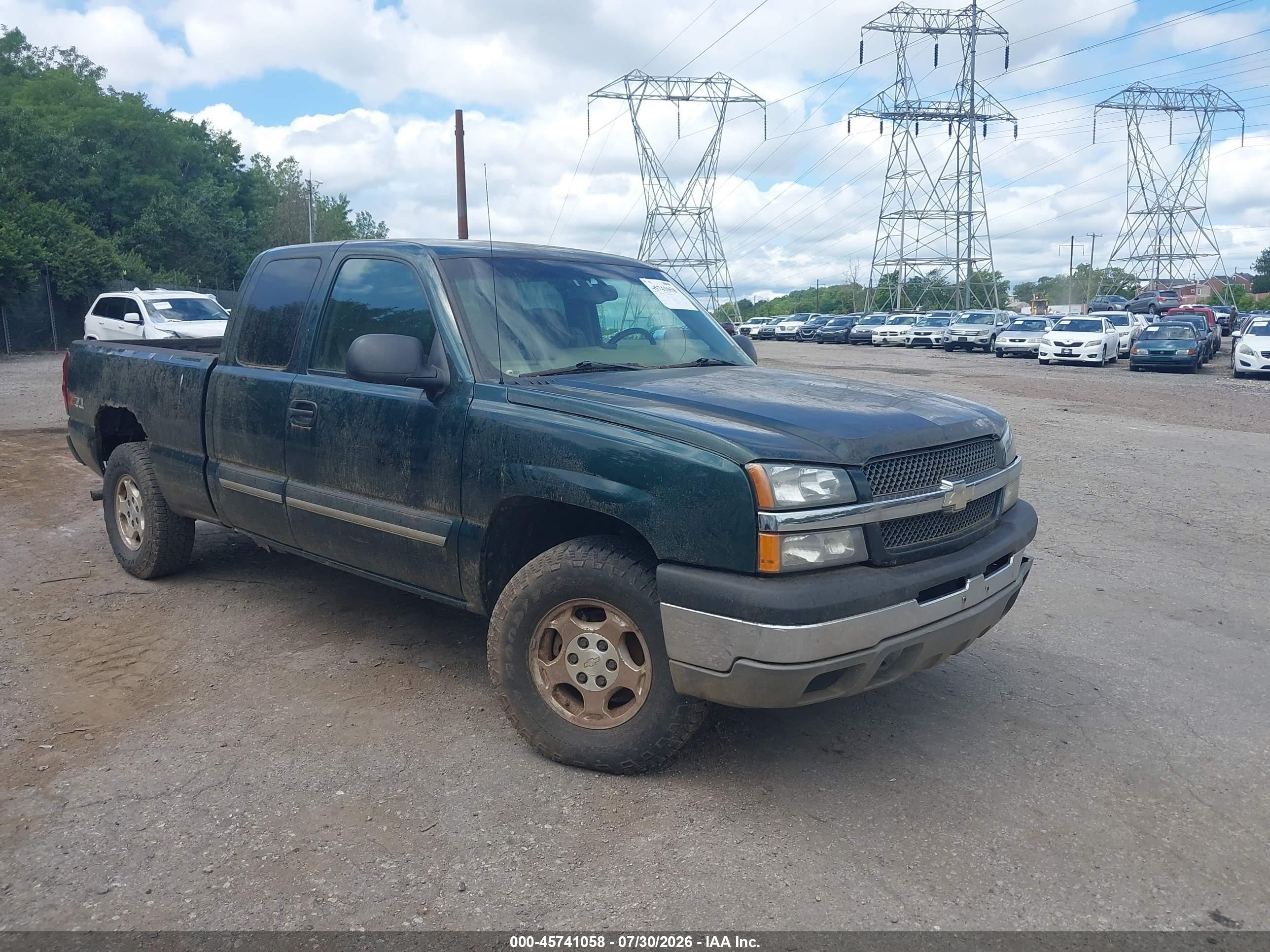 2003 Chevrolet Silverado 1500 LT, VIN 2GCEK19T931322146 — Normal wear