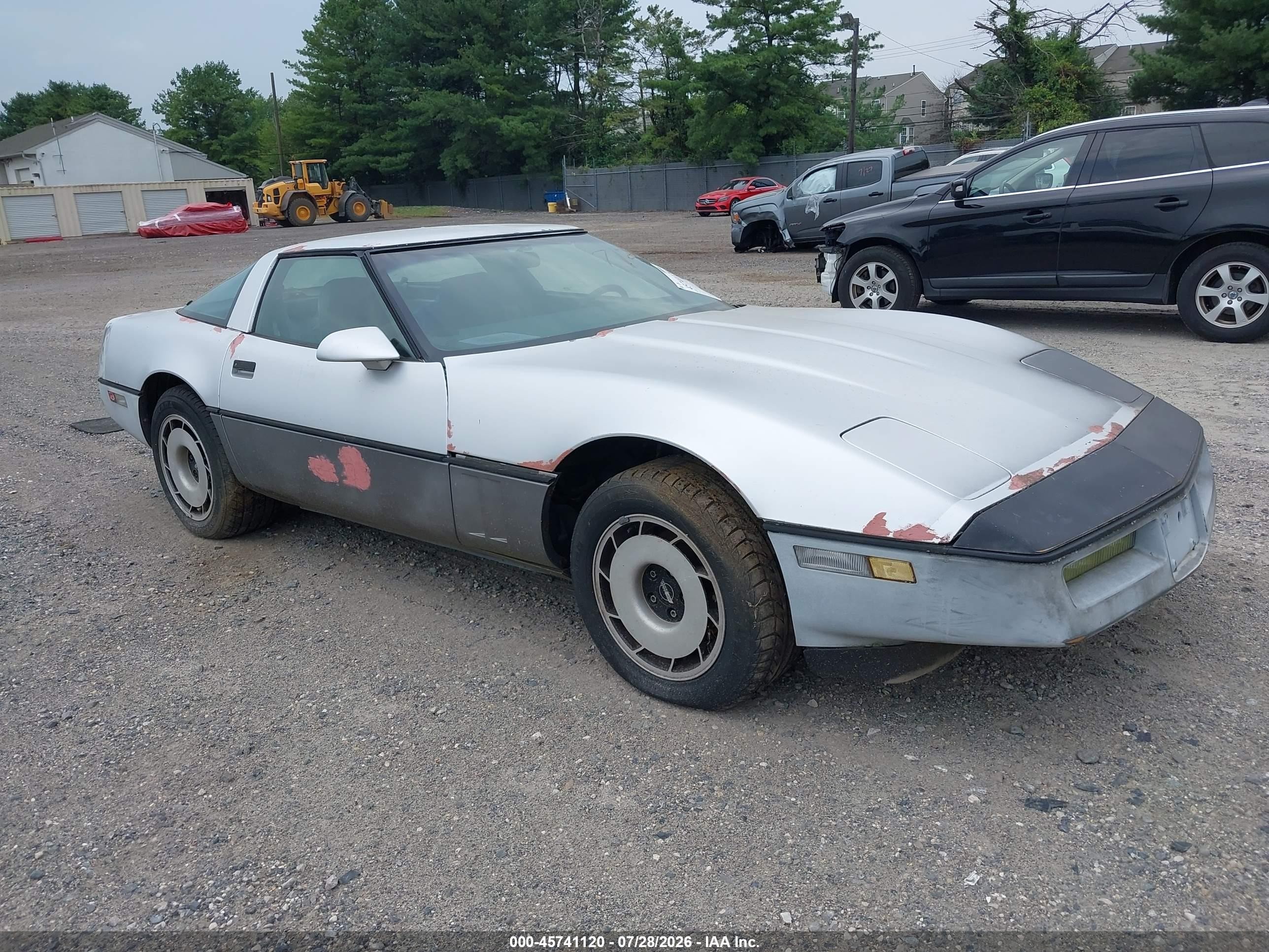1984 Chevrolet Corvette, VIN 1G1AY0781E5110809 — Normal wear