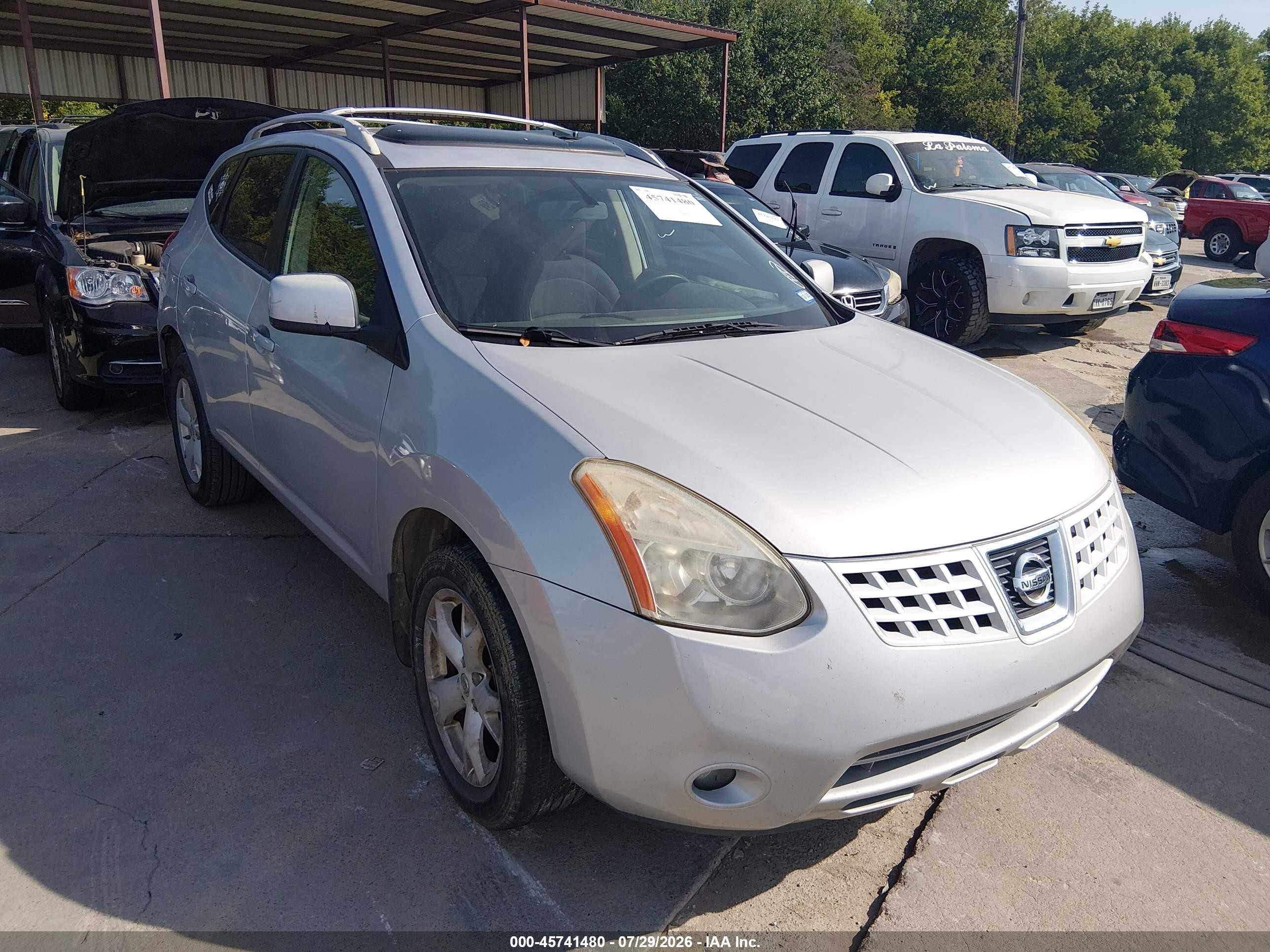 2008 Nissan Rogue SL, VIN JN8AS58T28W019771 — Repossession