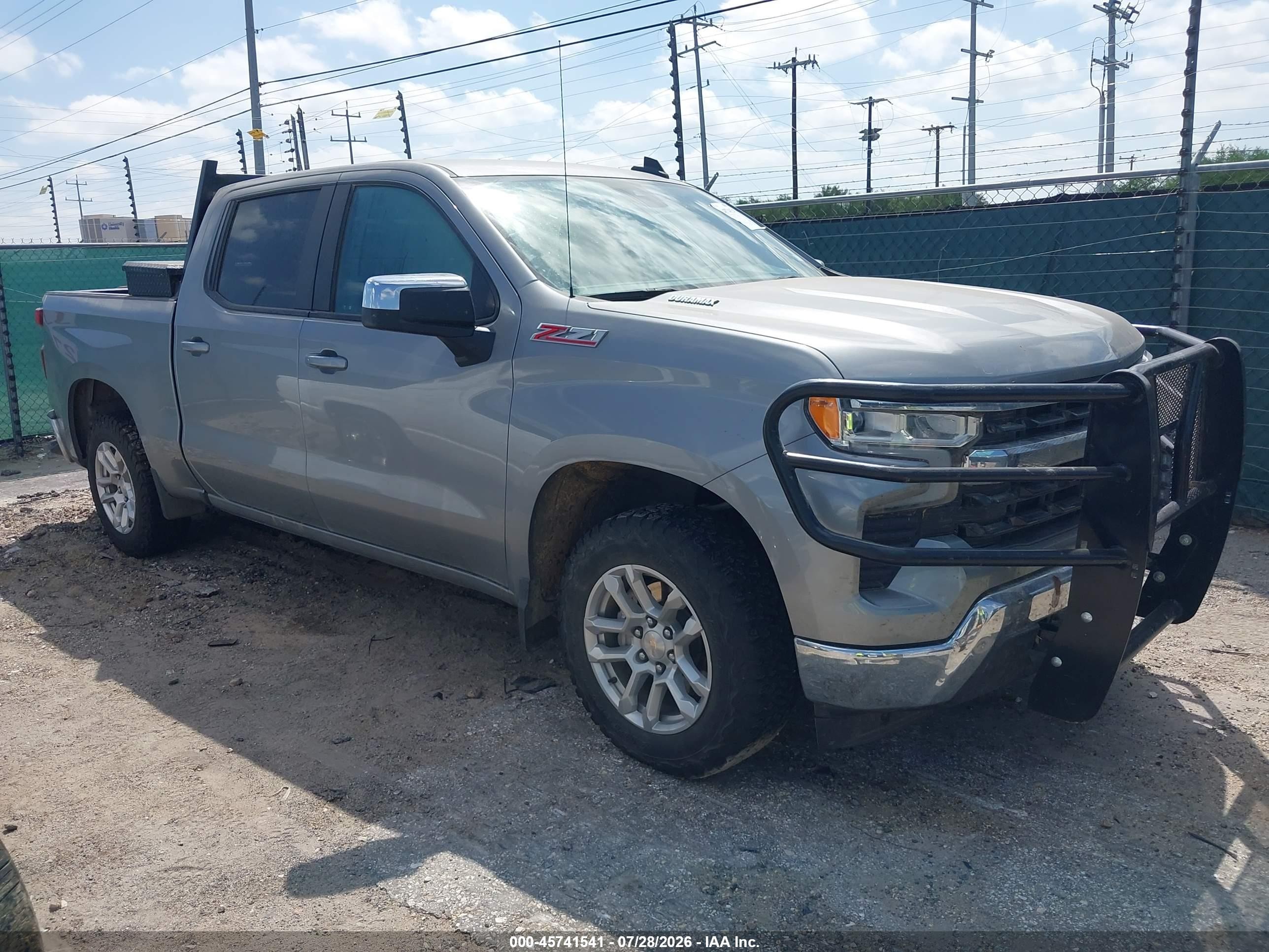 2023 Chevrolet Silverado 1500 LT, VIN 1GCUDDE81PZ329467 — Water / flood