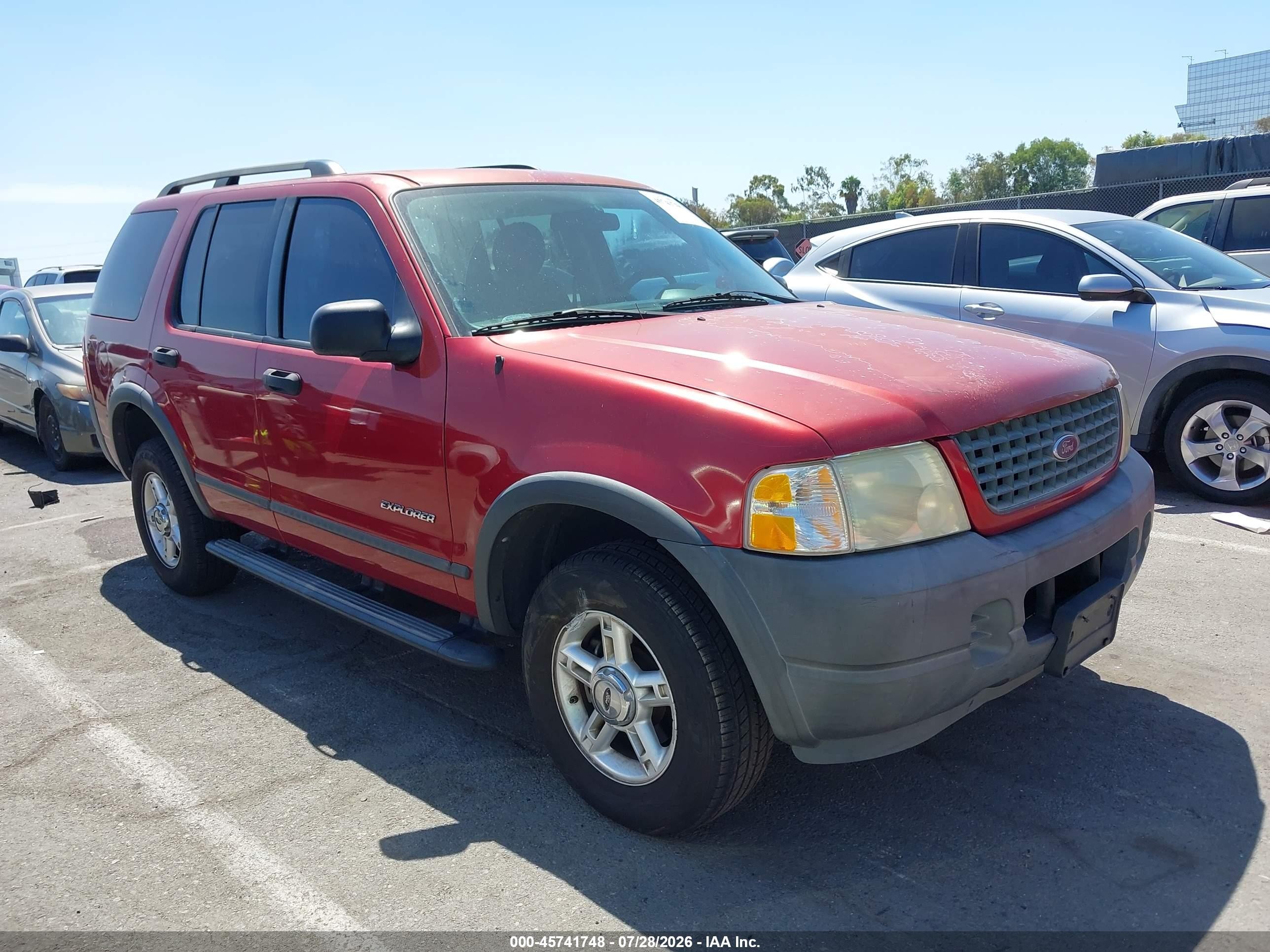 2004 Ford Explorer XLS, VIN 1FMZU62EX4ZA95655 — Rear end