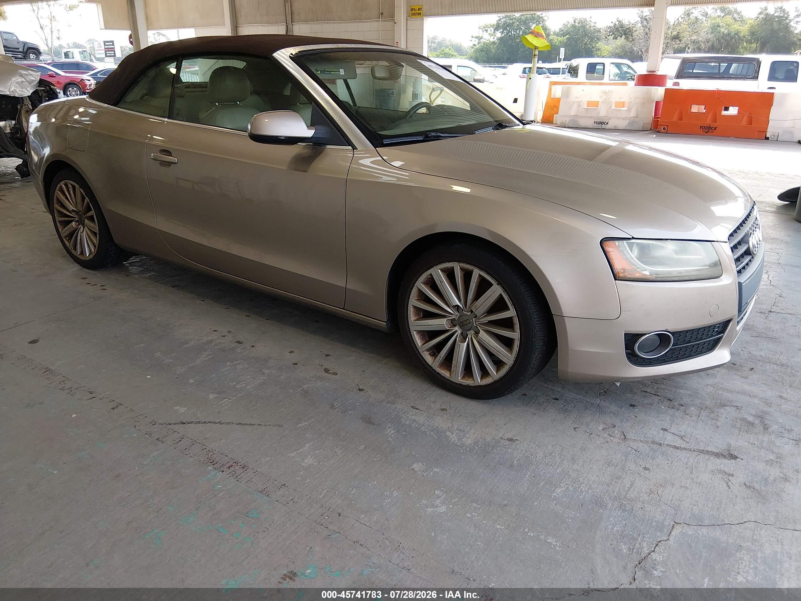 2010 Audi A5 Premium Plus, VIN WAUJFAFH3AN010979 — Normal wear