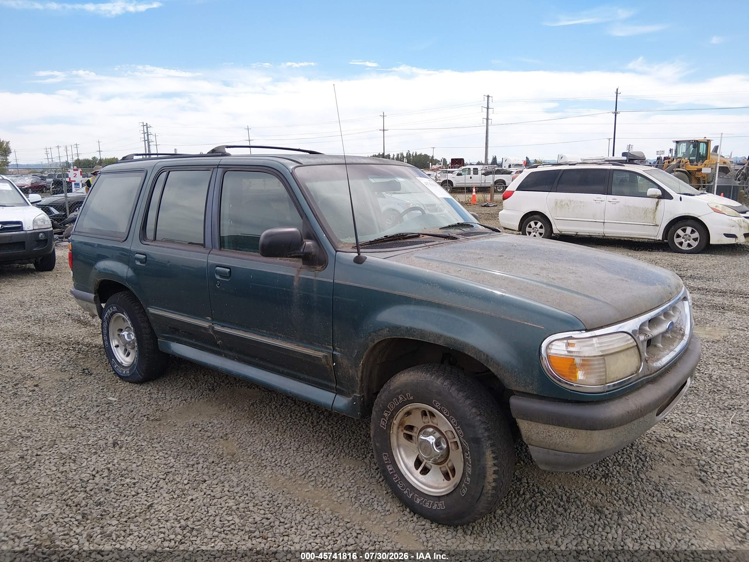 1997 Ford Explorer XL, VIN 1FMDU34X9VUA72826 — Normal wear