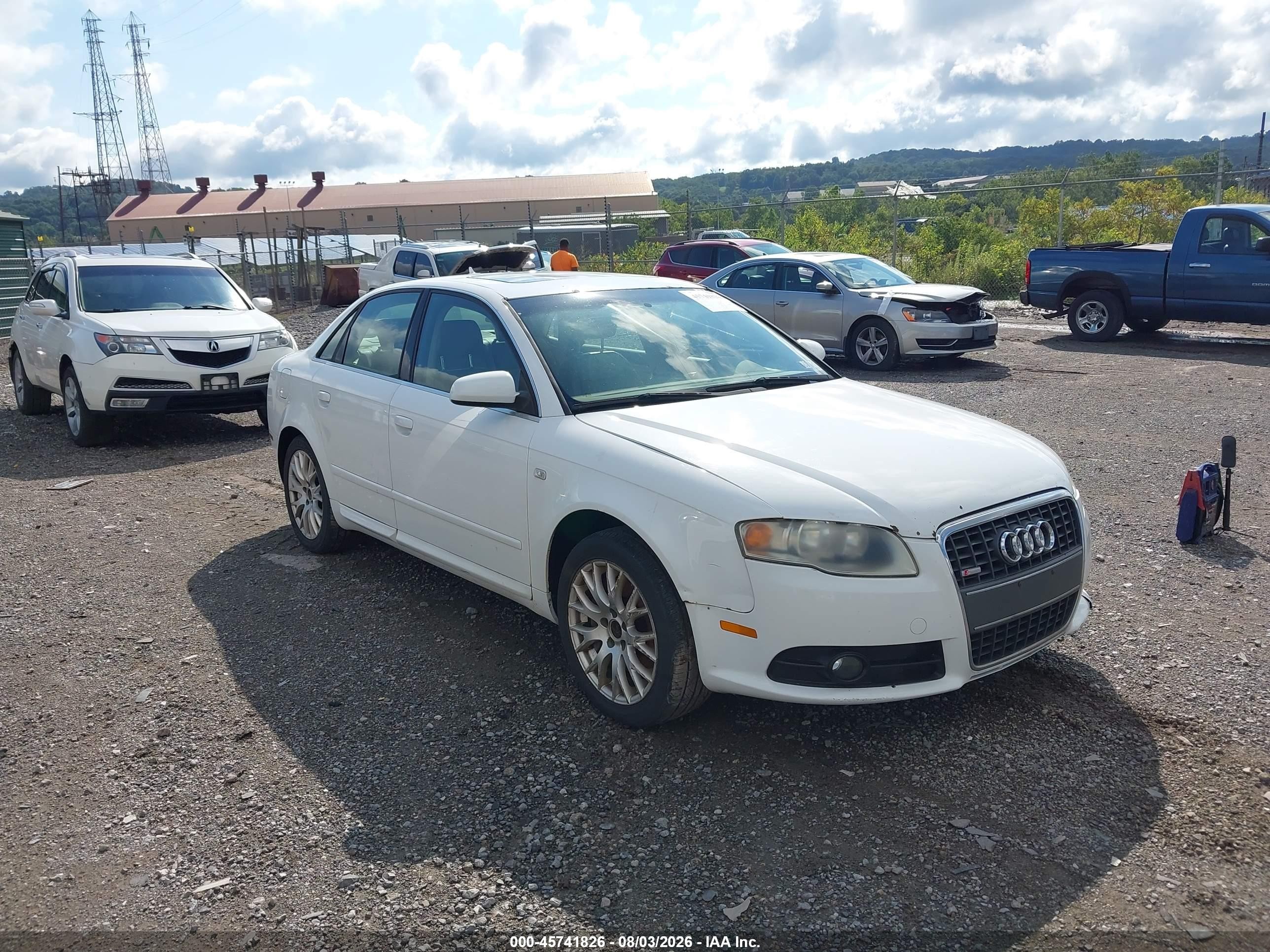 2008 Audi A4 2.0T, VIN WAUDF78E08A164215 — Normal wear