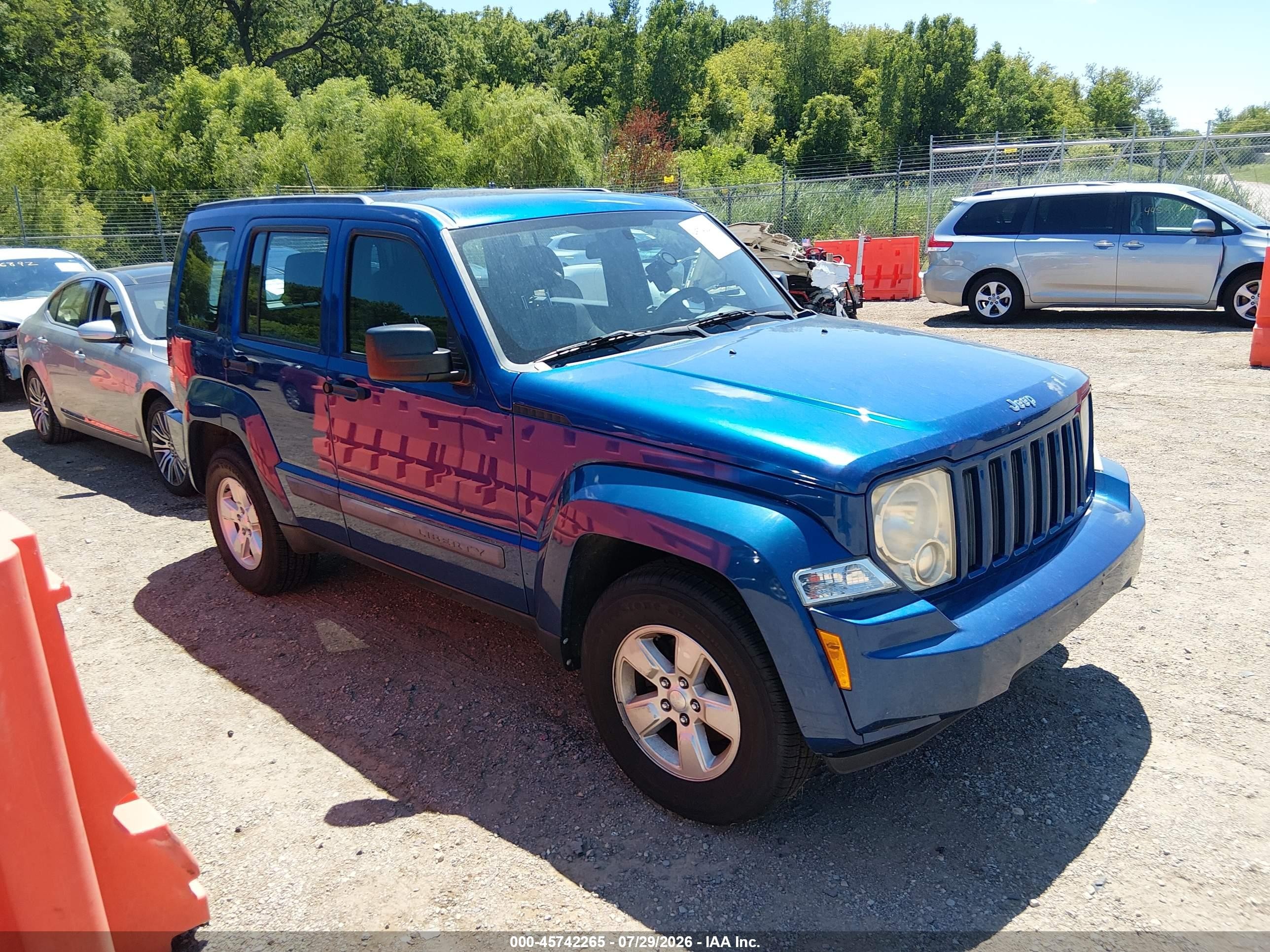 2010 Jeep Liberty Sport, VIN 1J4PN2GK4AW168770 — Normal wear