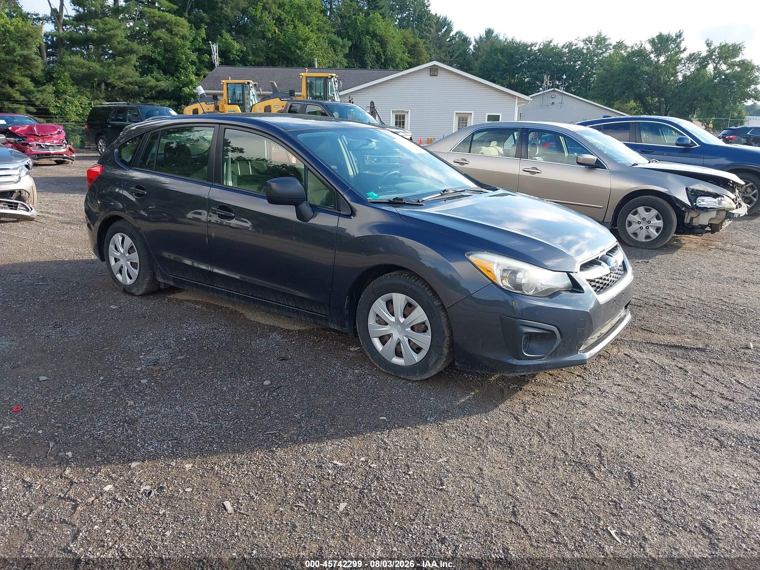 2014 Subaru Impreza 2.0i, VIN JF1GPAA6XE8299739 — Normal wear