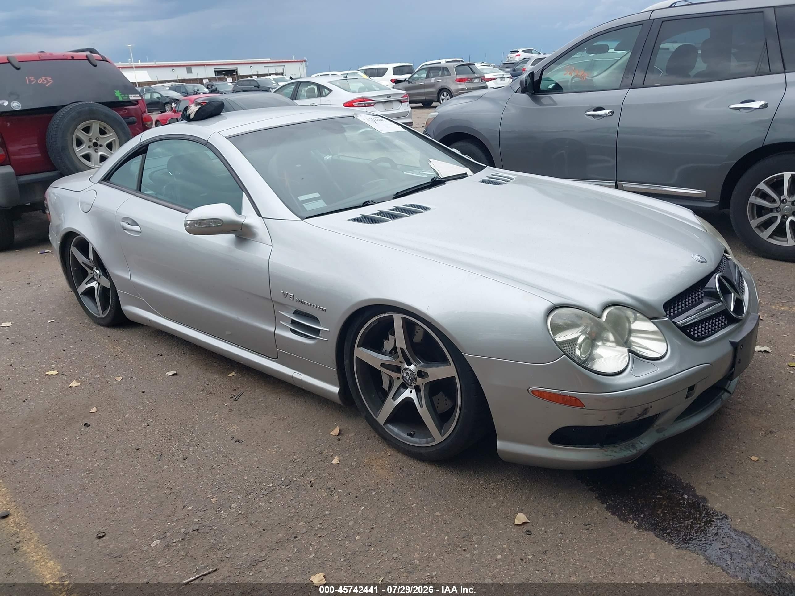 2003 Mercedes-Benz SL 55/63 AMG, VIN WDBSK74F83F041034 — Normal wear