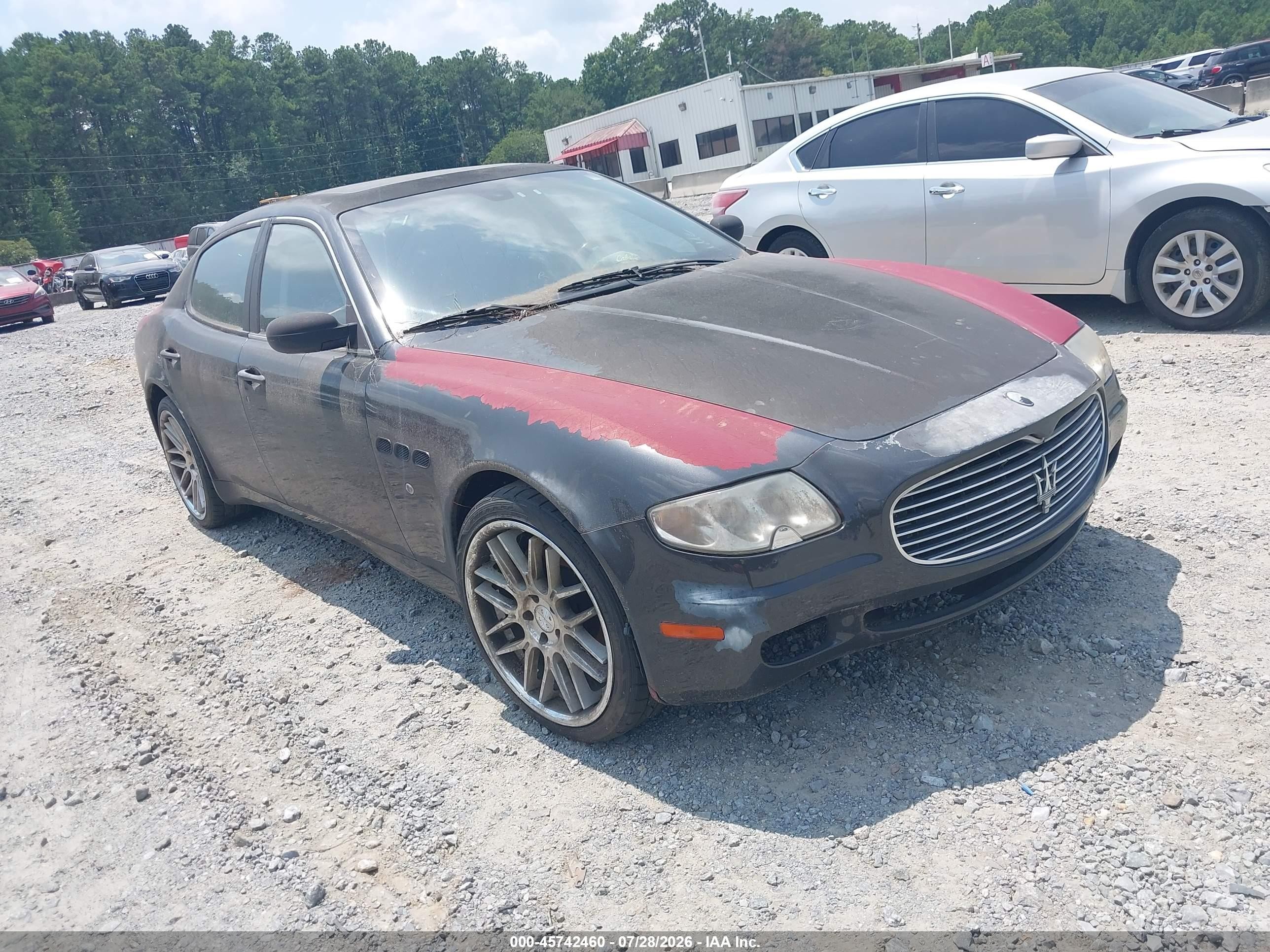 2007 Maserati Quattroporte, VIN ZAMFE39A470031394 — Normal wear