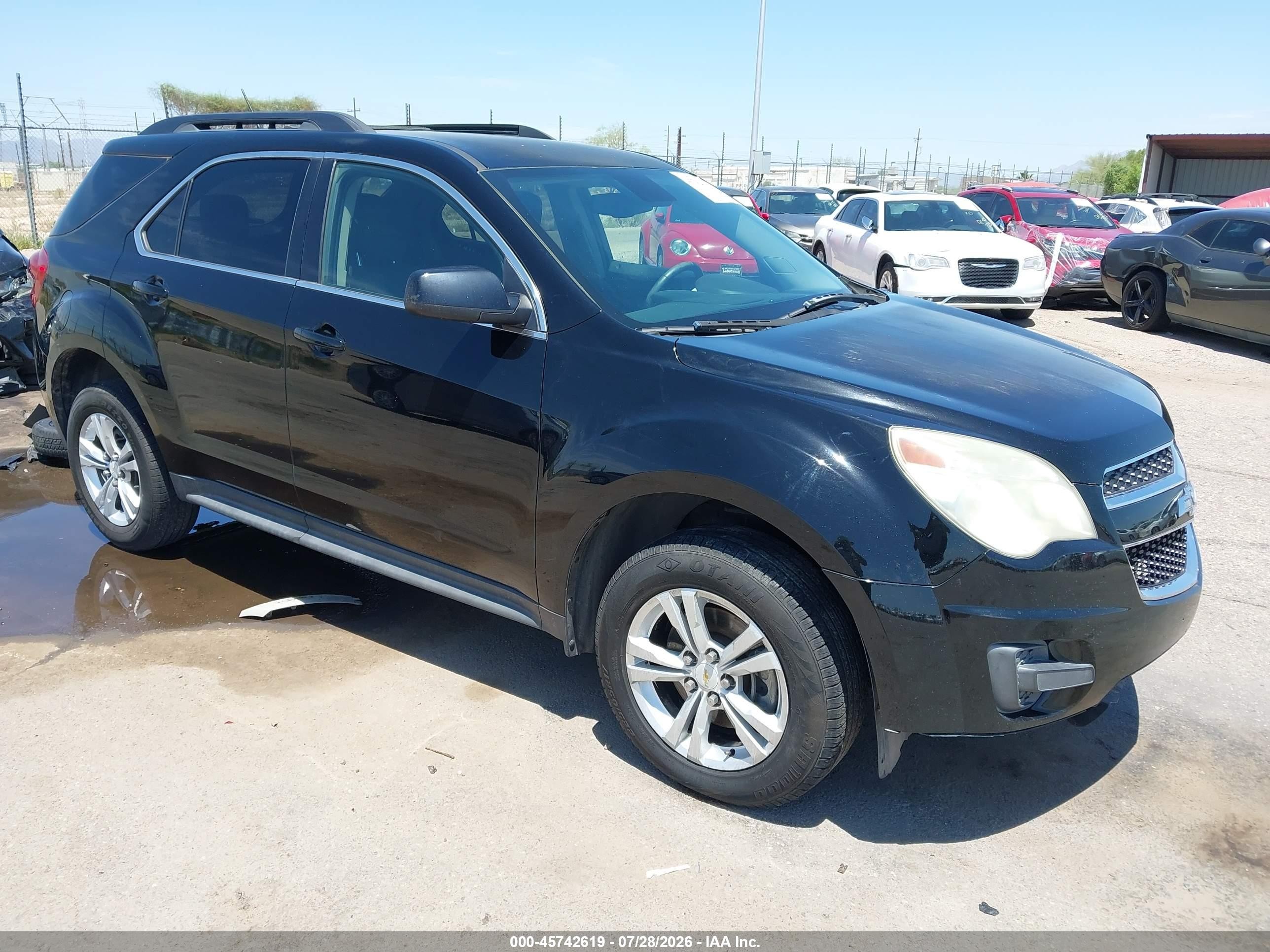 2013 Chevrolet Equinox LT, VIN 2GNALDEK7D1215891 — Fresh water flood