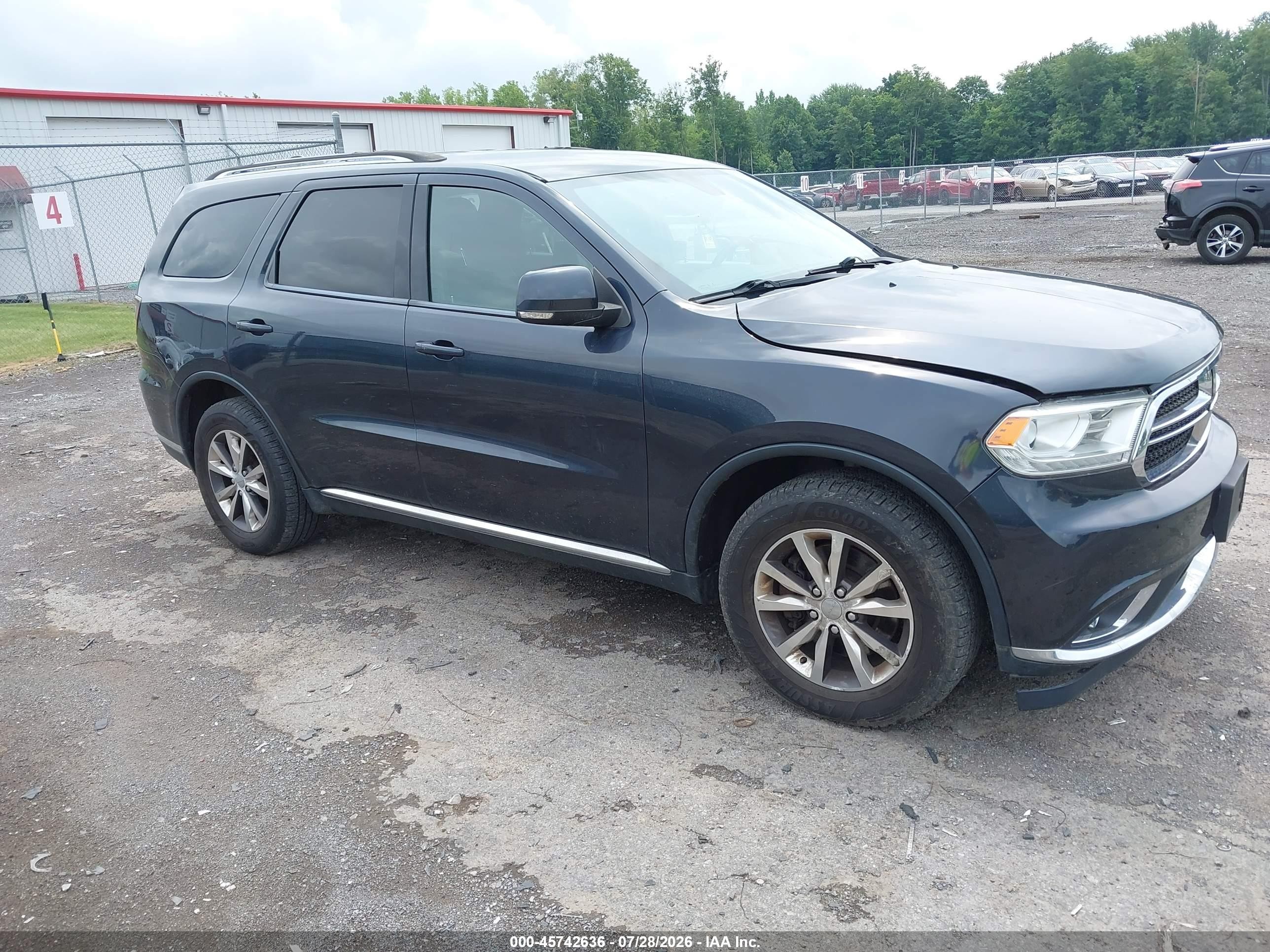 2016 Dodge Durango Limited, VIN 1C4RDJDG8GC460153 — Normal wear