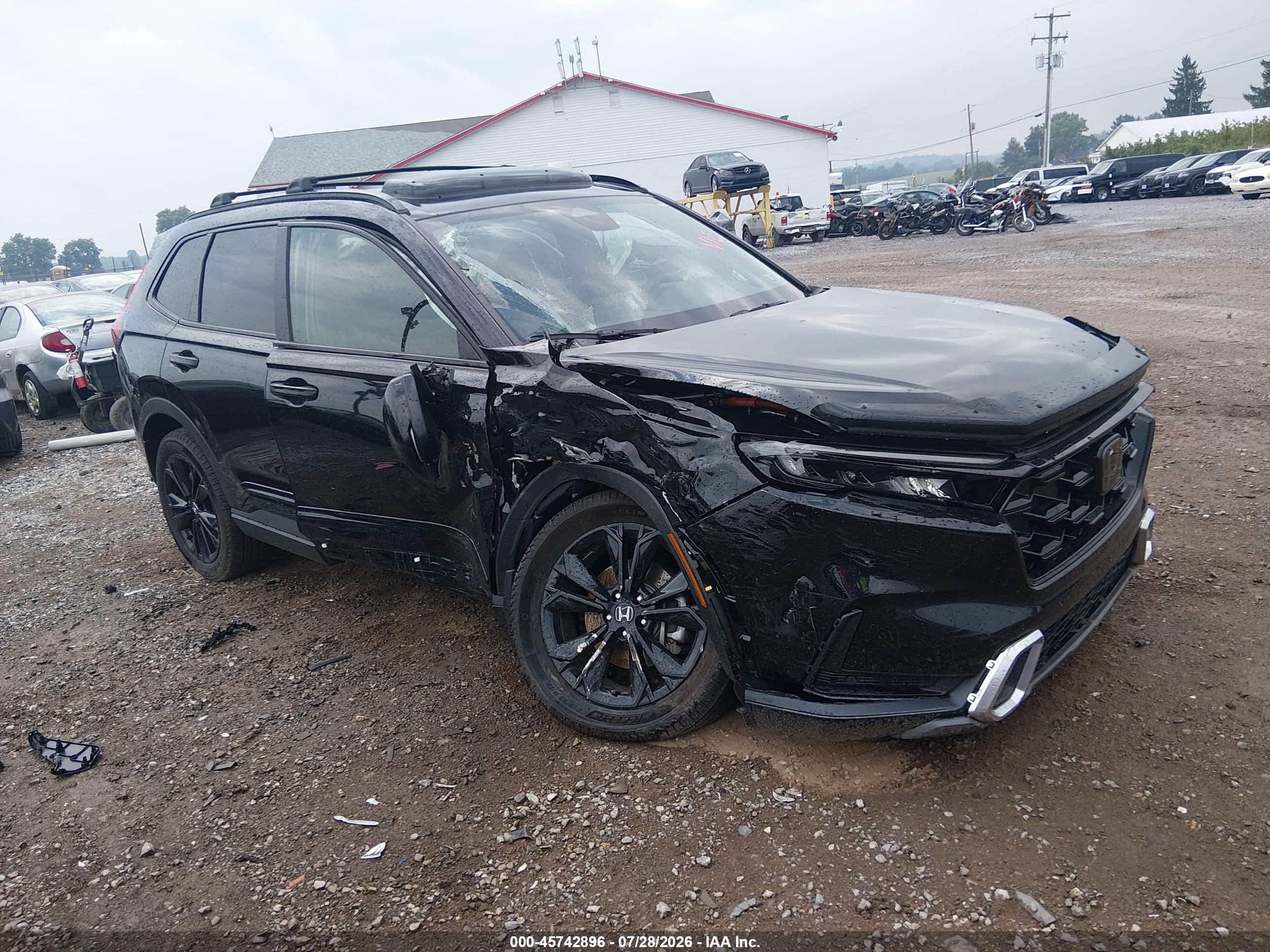 2026 Honda CR-V Sport Touring, VIN 7FARS6H98TE048203 — Side