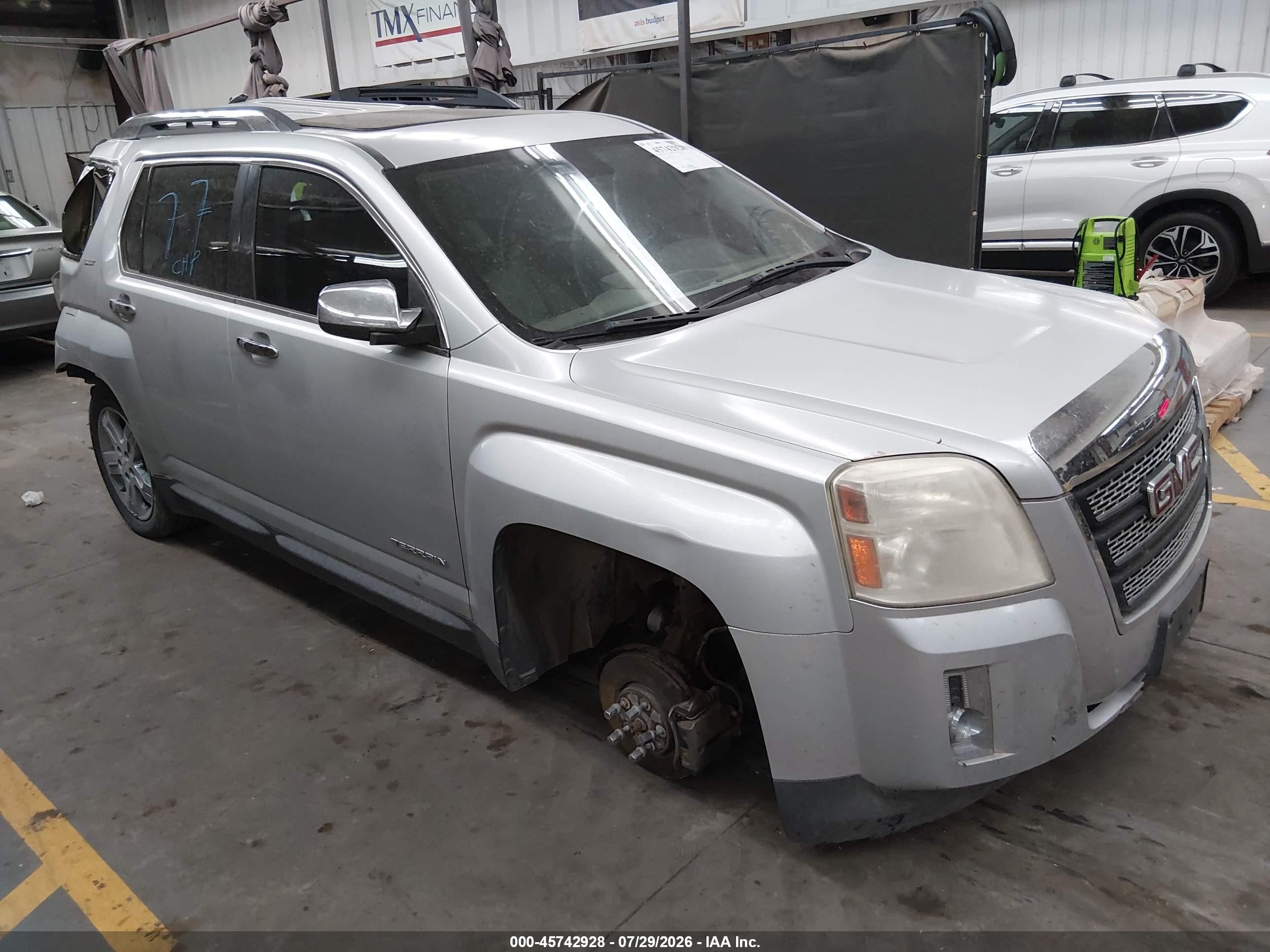 2013 GMC Terrain SLT, VIN 2GKALWEK8D6300881 — Rear end