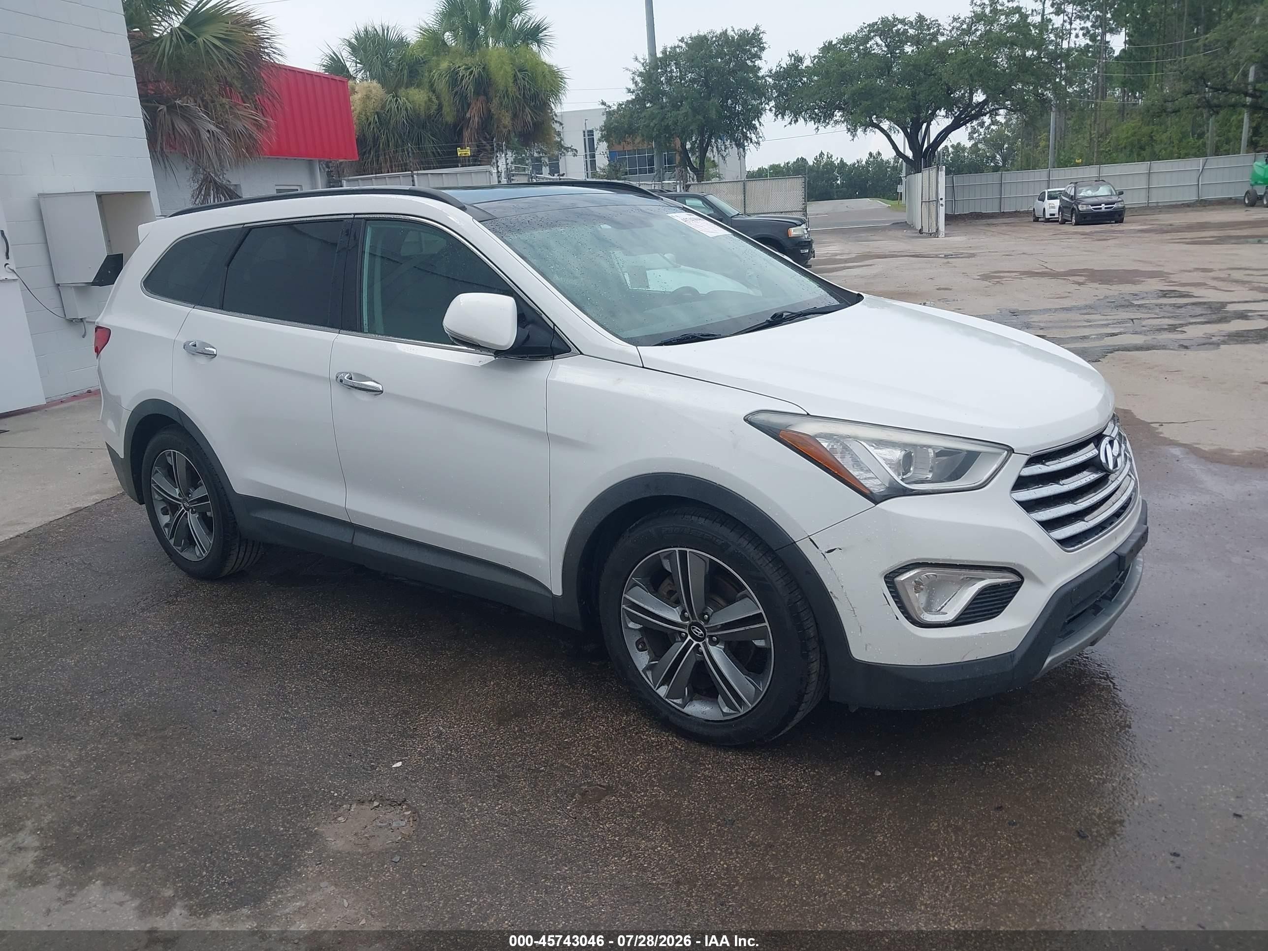 2016 Hyundai Santa Fe Limited, VIN KM8SR4HF0GU132284 — Перед