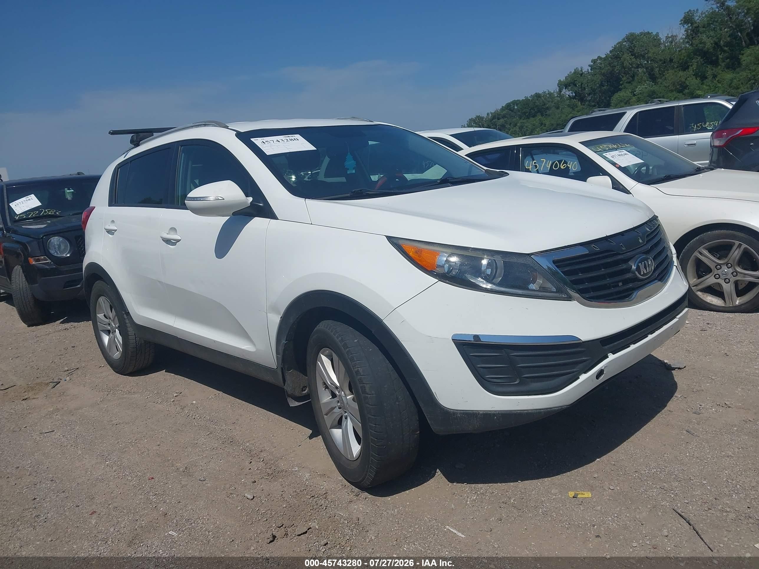 2013 Kia Sportage LX, VIN KNDPB3A24D7516451 — Normal wear