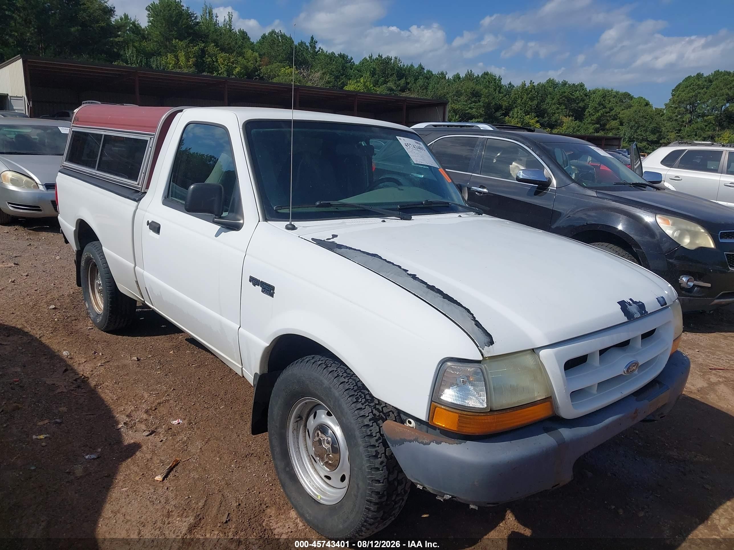 2000 Ford Ranger XL, VIN 1FTYR10C9YPA11557 — Обычный износ