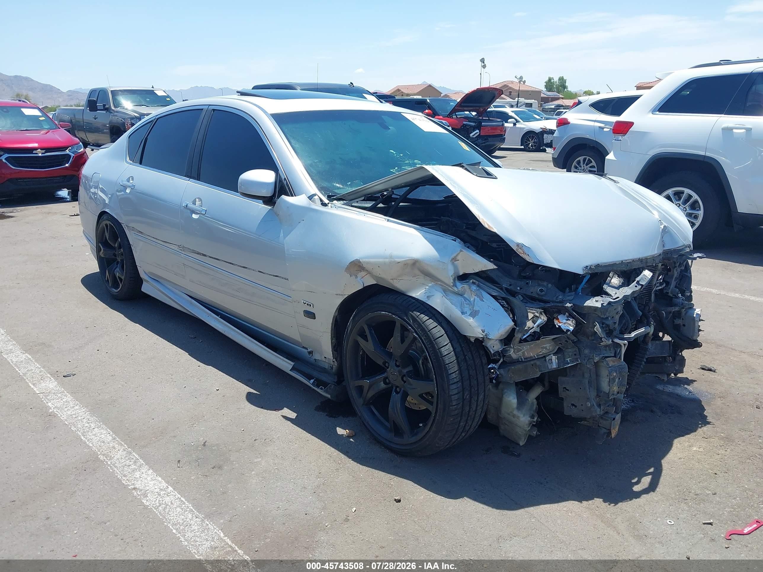 2006 Infiniti M Sport, VIN JNKBY01EX6M206955 — Перед