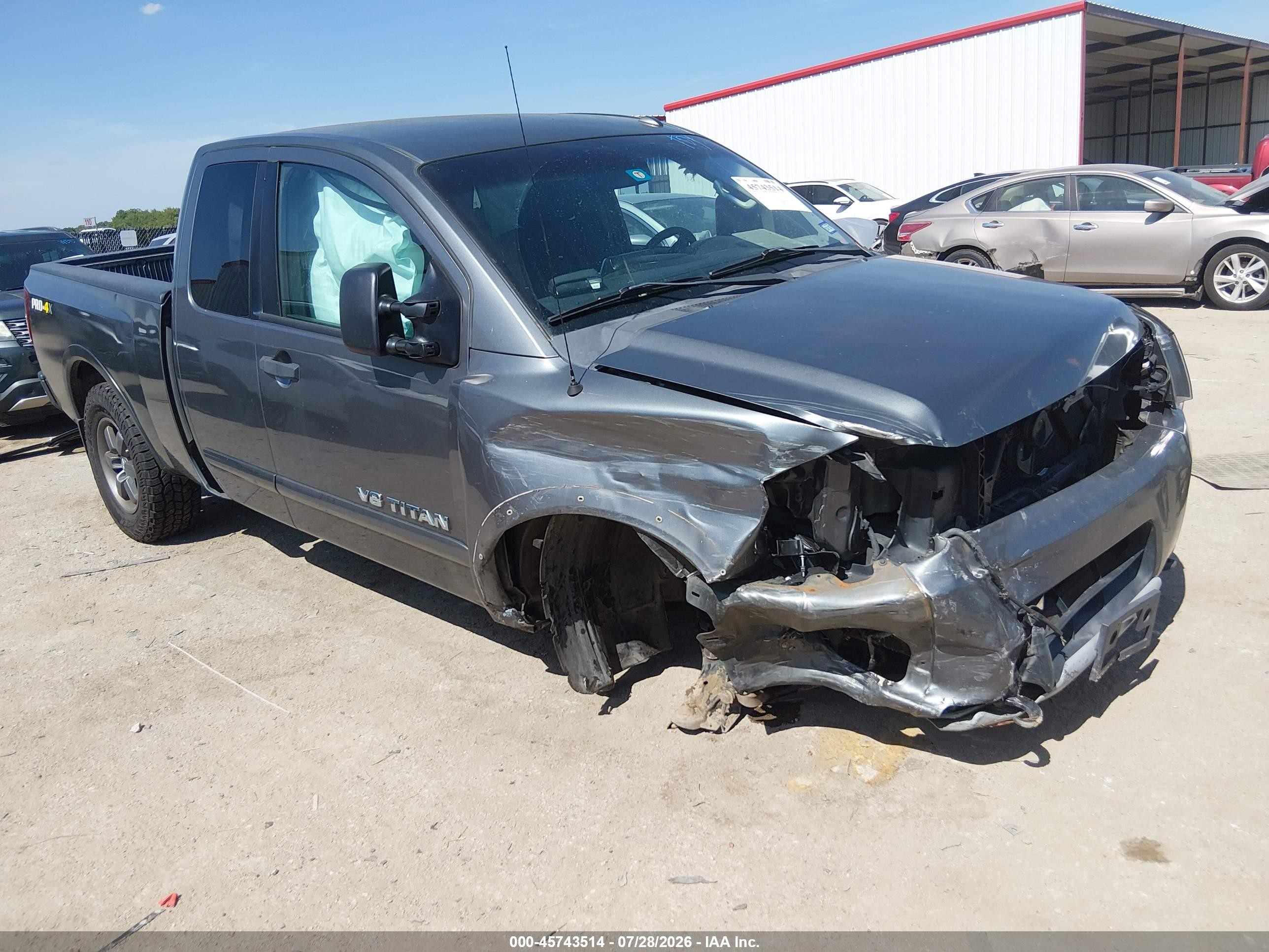 2015 Nissan Titan S, VIN 1N6BA0CC7FN501908 — All over