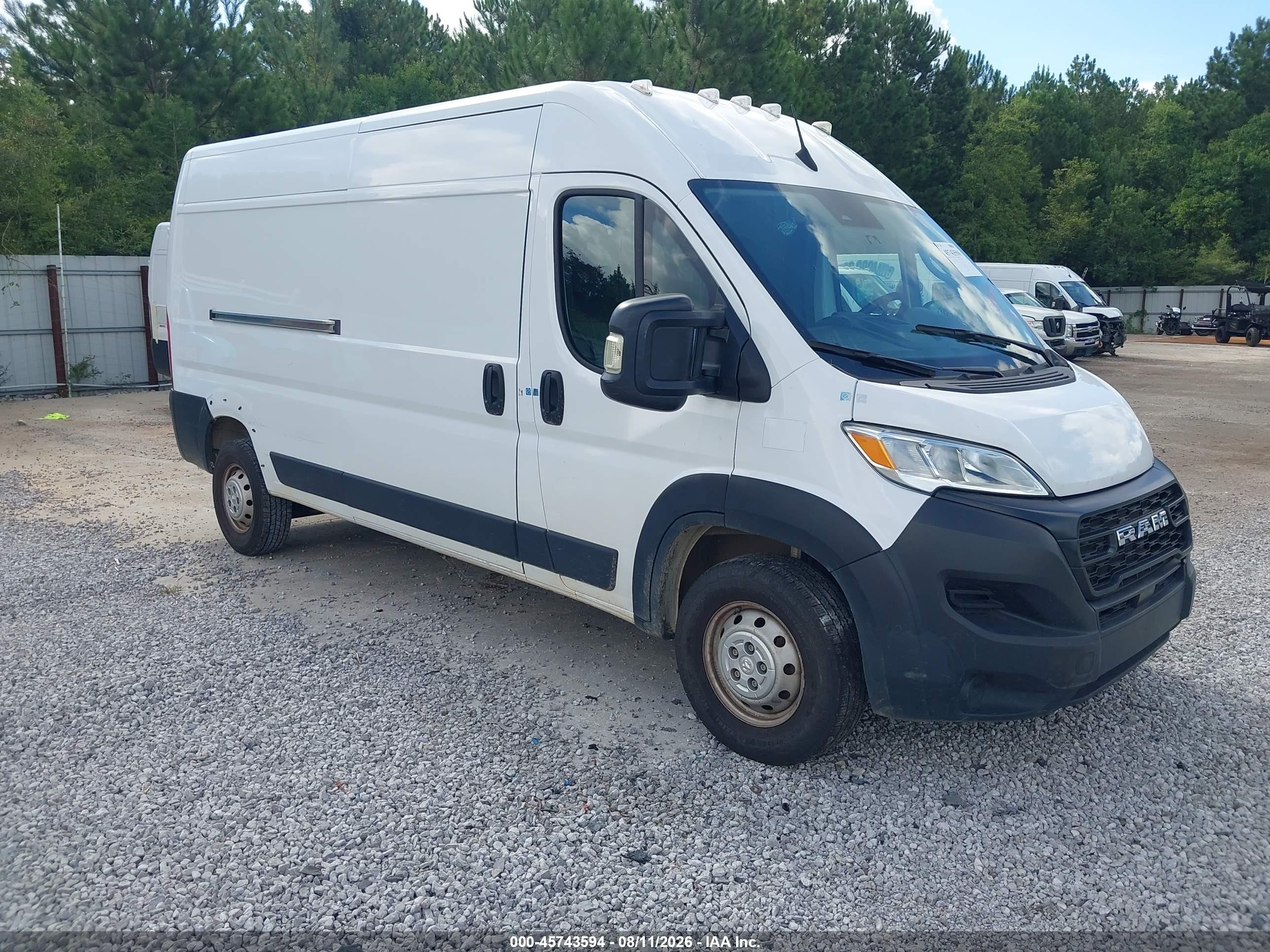 2023 Ram ProMaster Cargo, VIN 3C6LRVDG4PE598416 — Normal wear