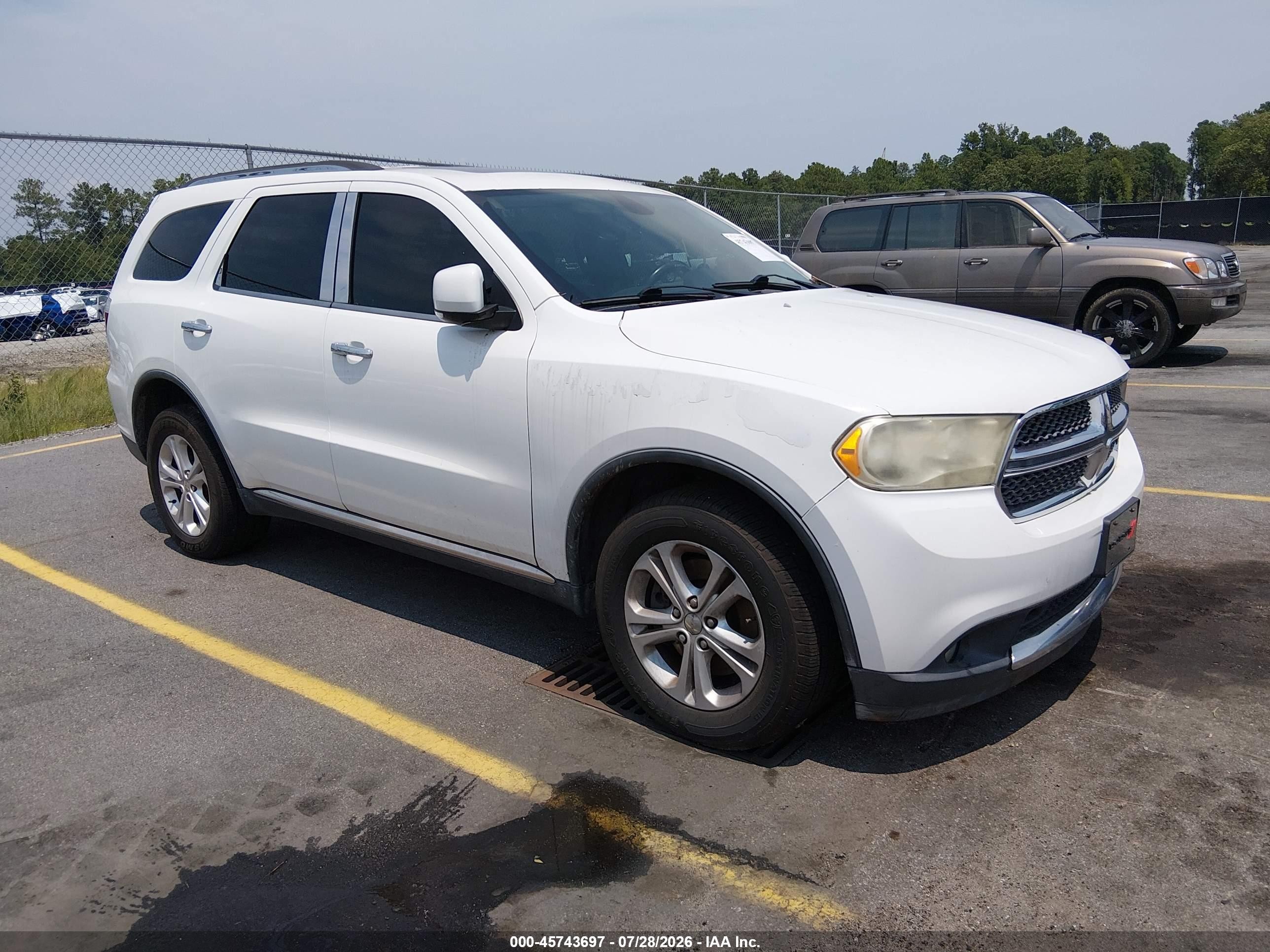 2013 Dodge Durango Crew, VIN 1C4SDJDT7DC659026 — Normal wear