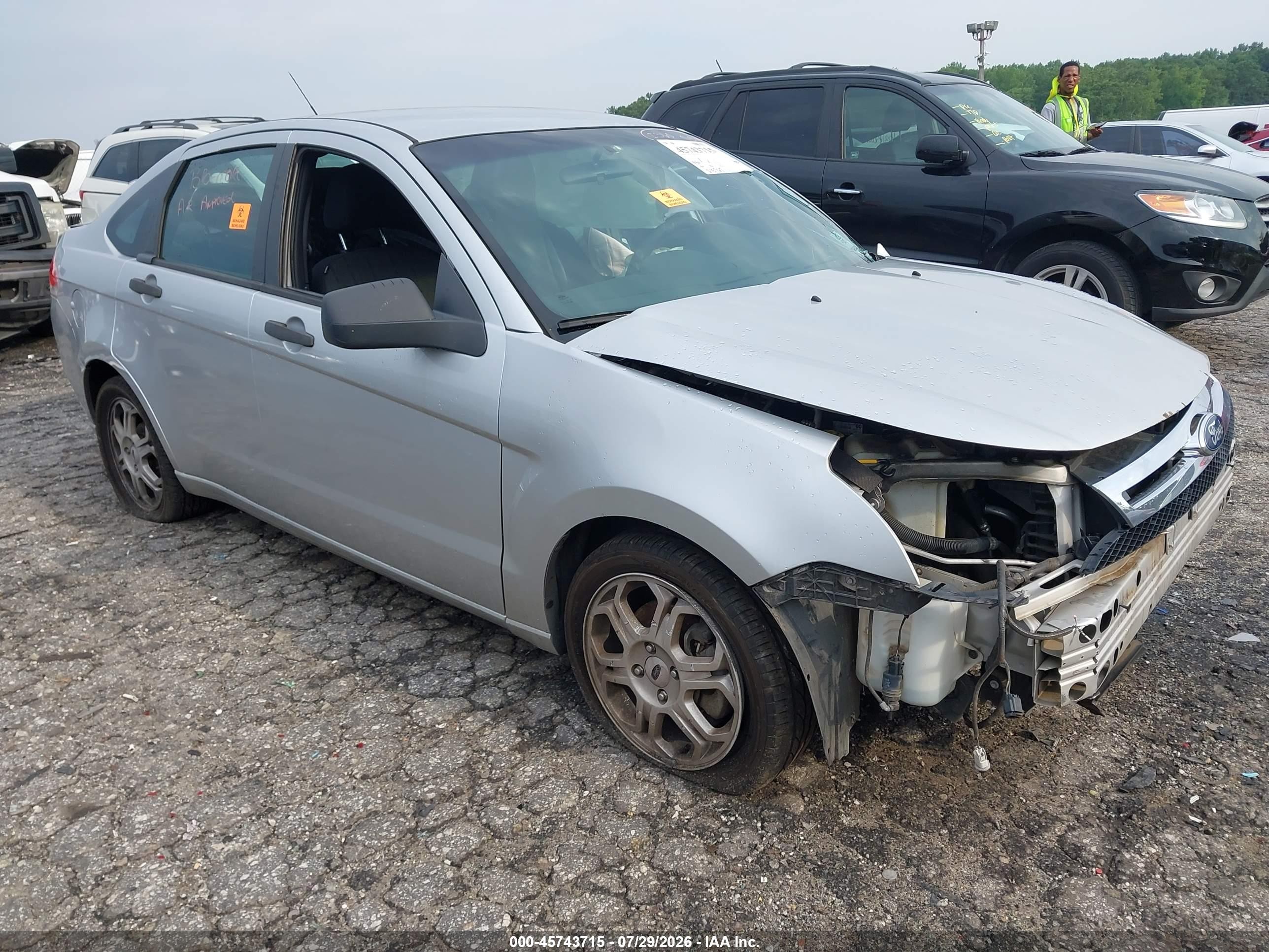 2010 Ford Focus SE, VIN 1FAHP3FN7AW214667 — Biohazard / chemical