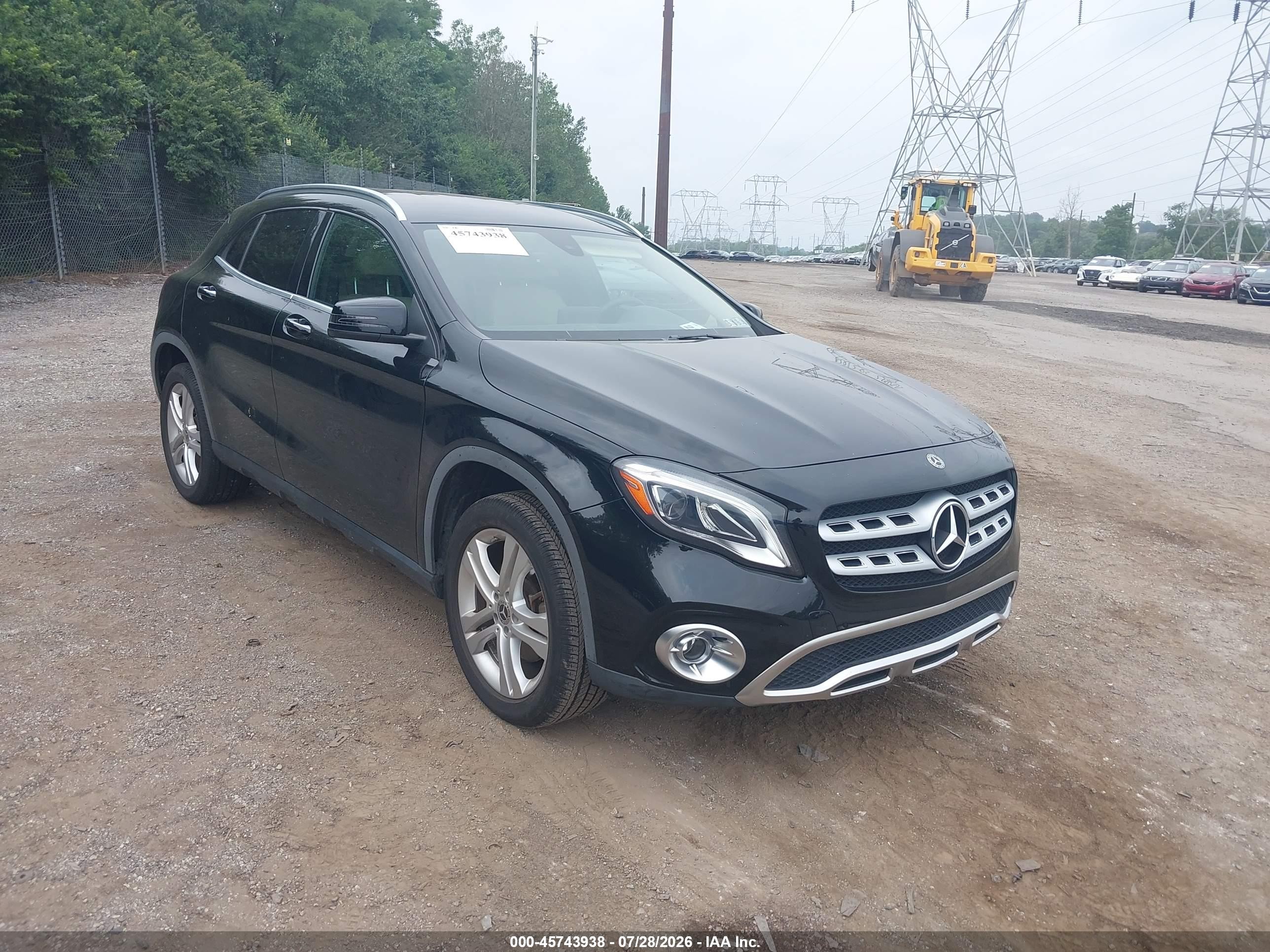 2020 Mercedes-Benz GLA 250, VIN WDCTG4GB0LU024202 — Not stated