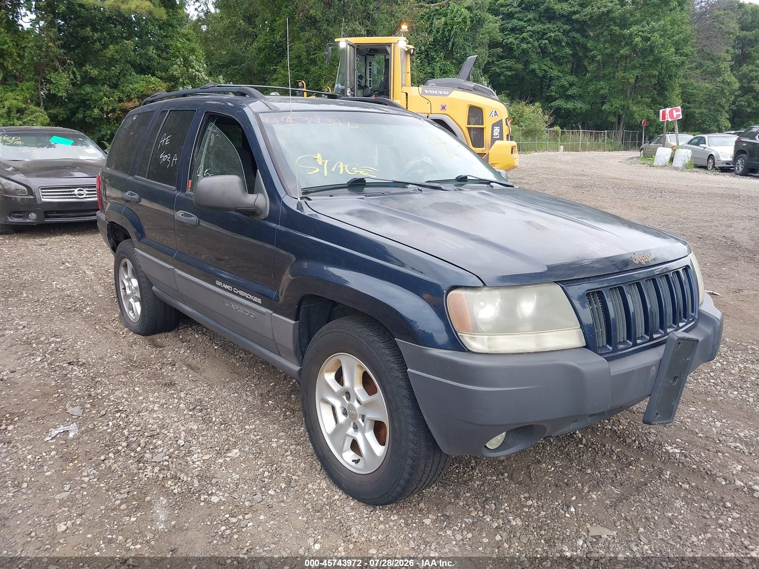 2004 Jeep Grand Cherokee Laredo, VIN 1J4GW48S84C350193 — Not stated