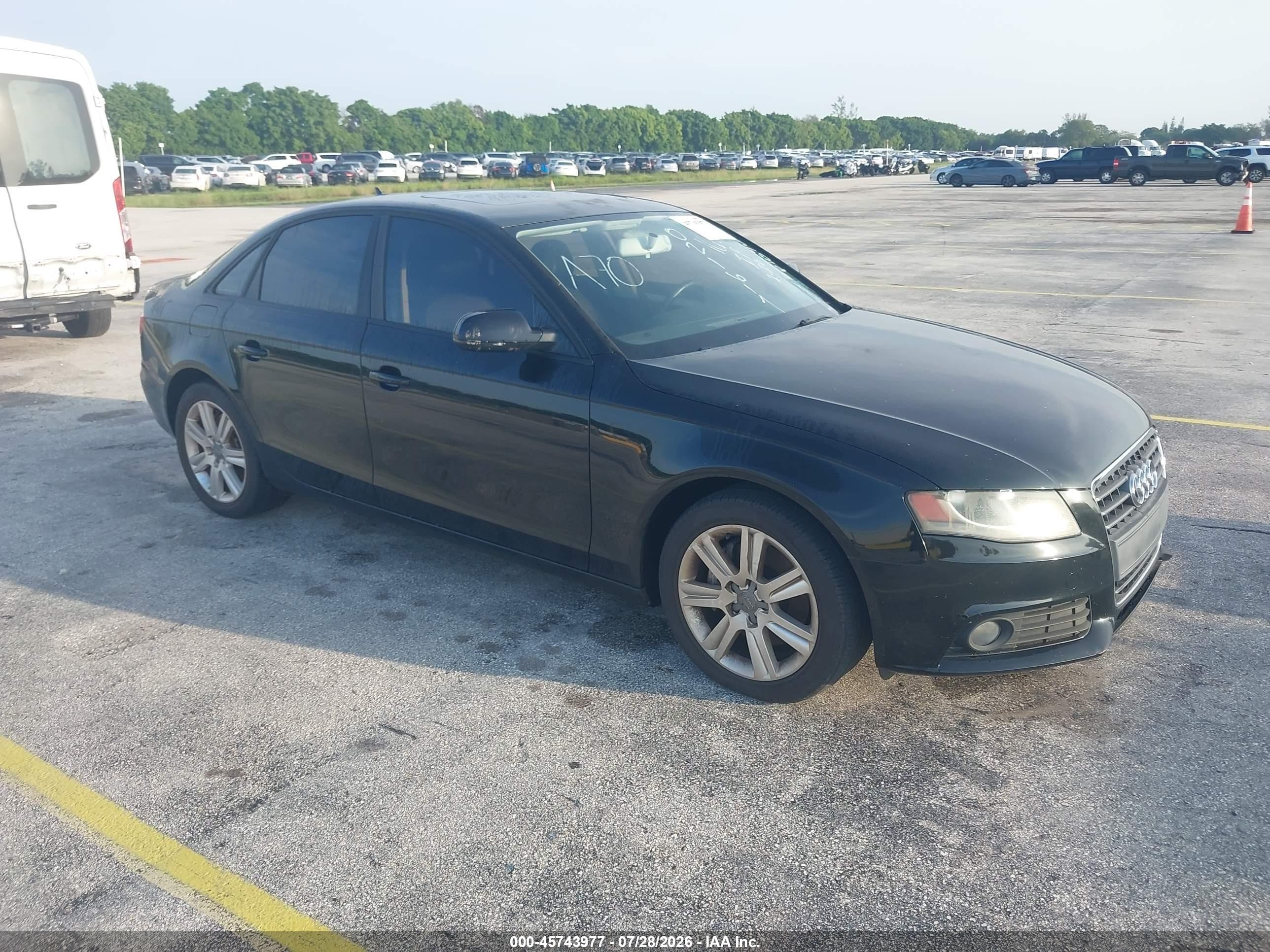 2011 Audi A4 Premium, VIN WAUAFAFL5BN021617 — Normal wear