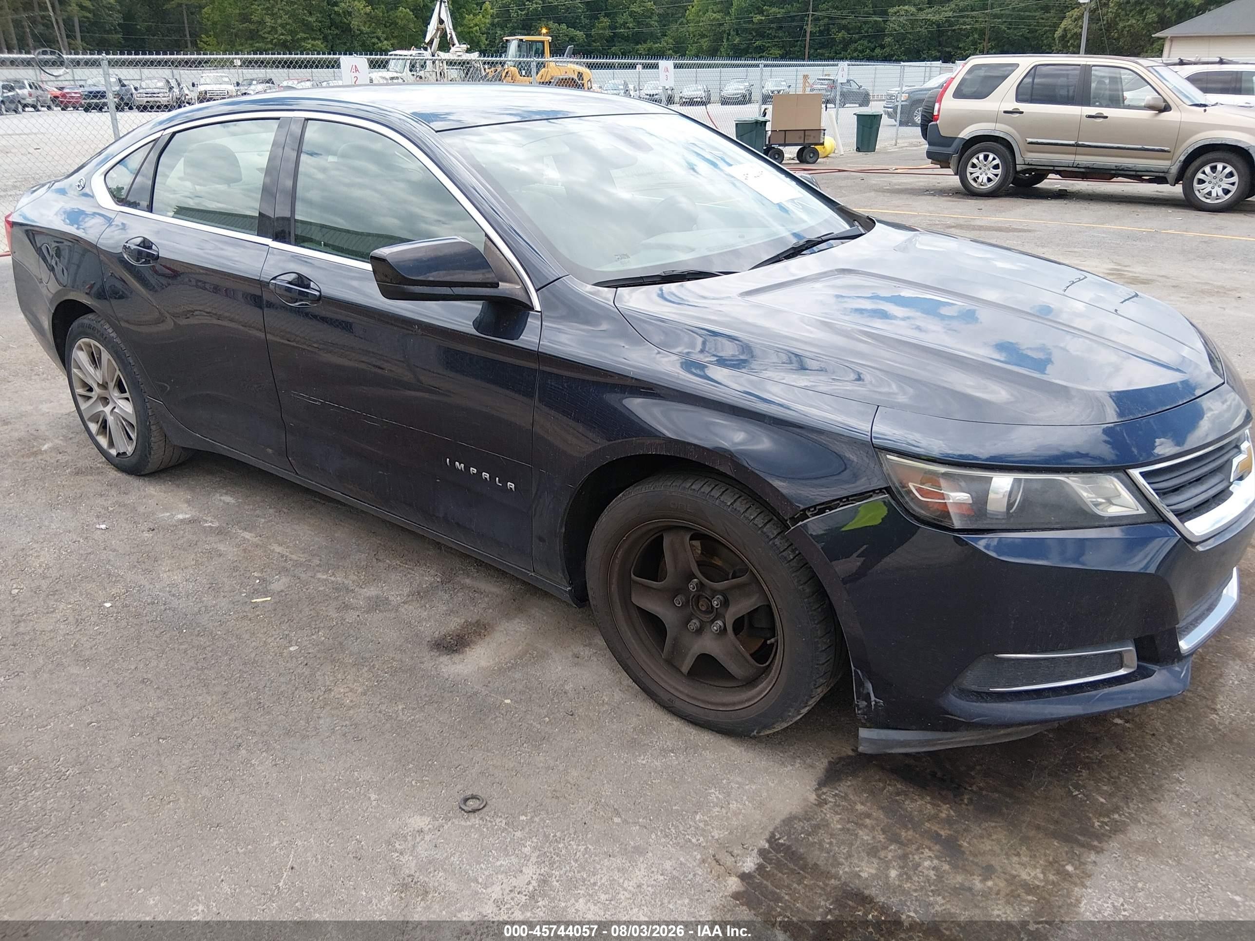 2014 Chevrolet Impala LS, VIN 2G11Y5SL5E9315271 — Обычный износ