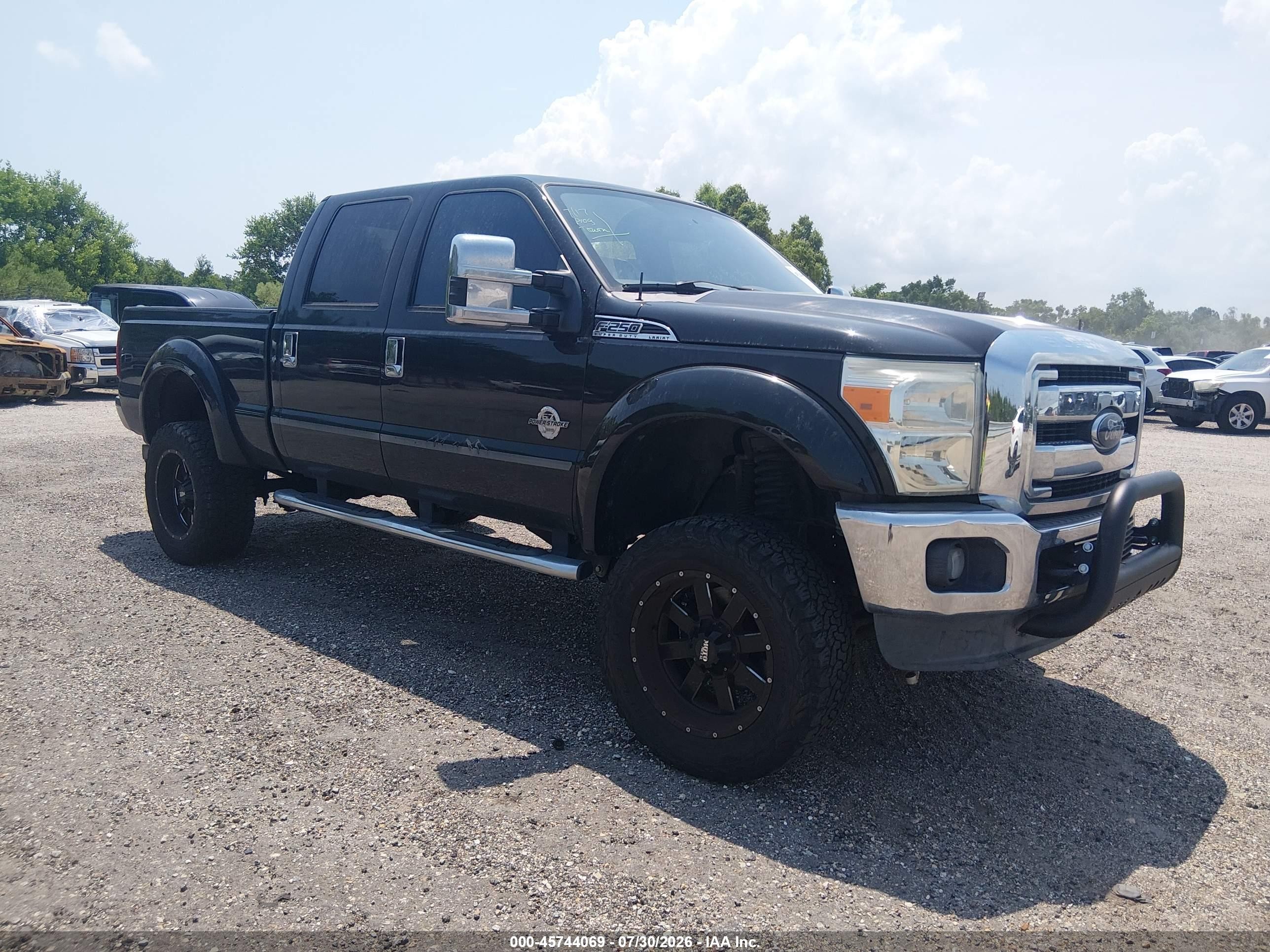 2015 Ford F-250 Lariat, VIN 1FT7W2BT0FEC28379 — Front end