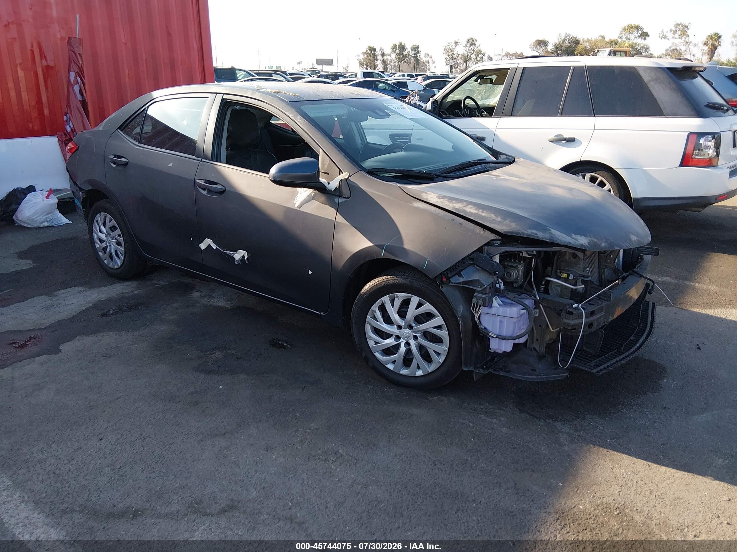 2017 Toyota Corolla L, VIN 5YFBURHE7HP728465 — All over