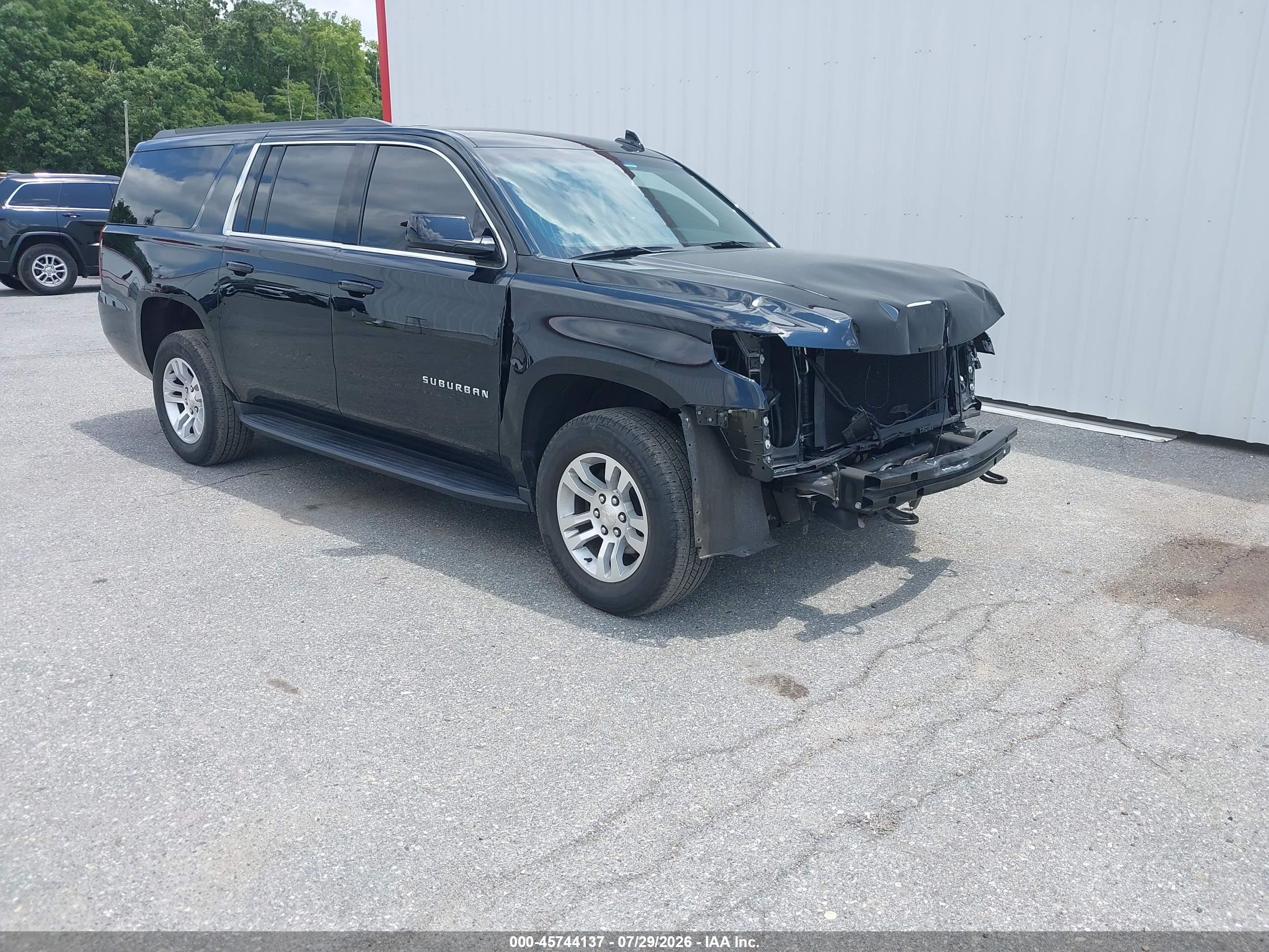 2020 Chevrolet Suburban LS, VIN 1GNSKGKC9LR105114 — Front end