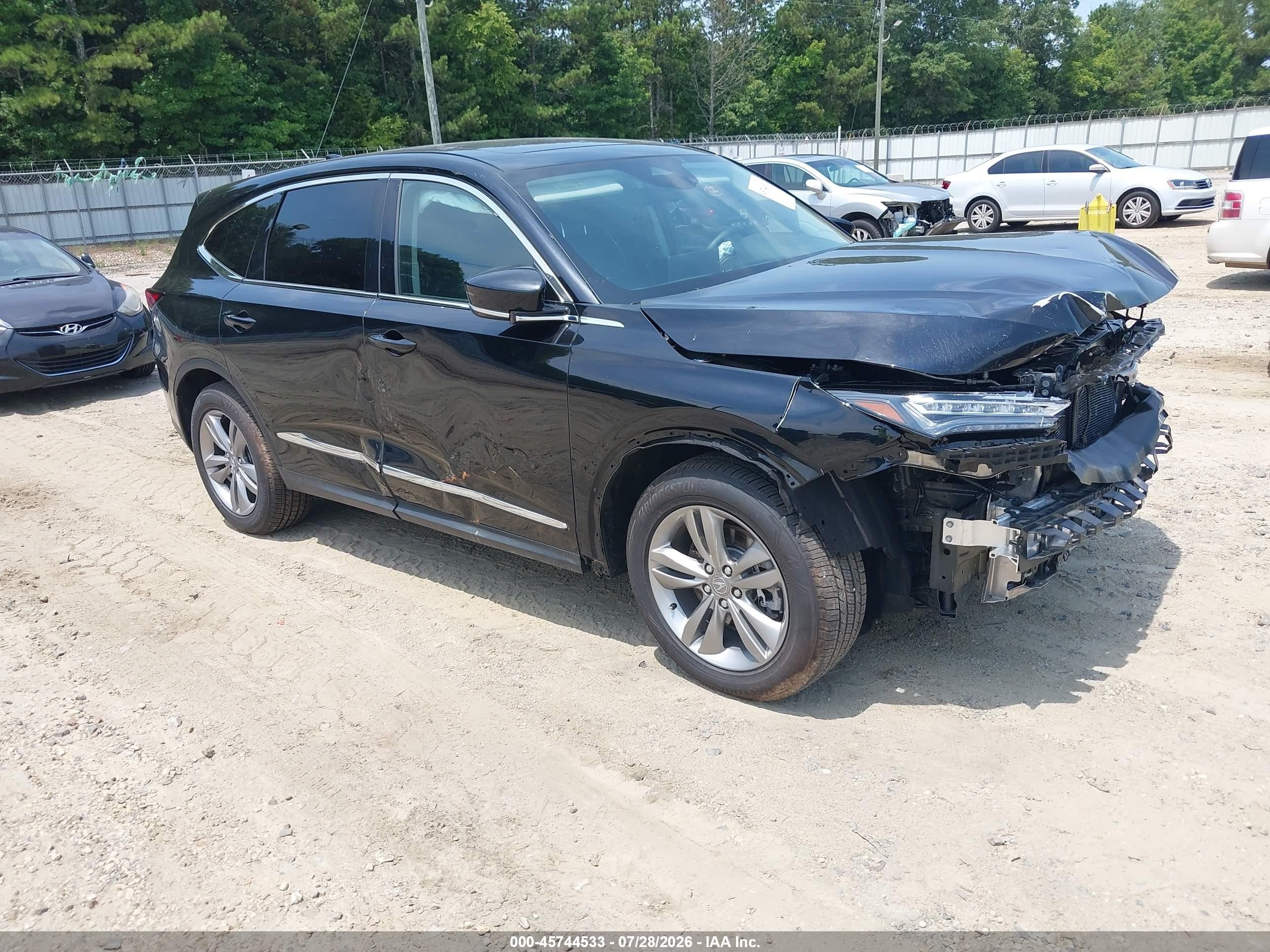 2026 Acura MDX, VIN 5J8YD9H36TL001779 — Перед