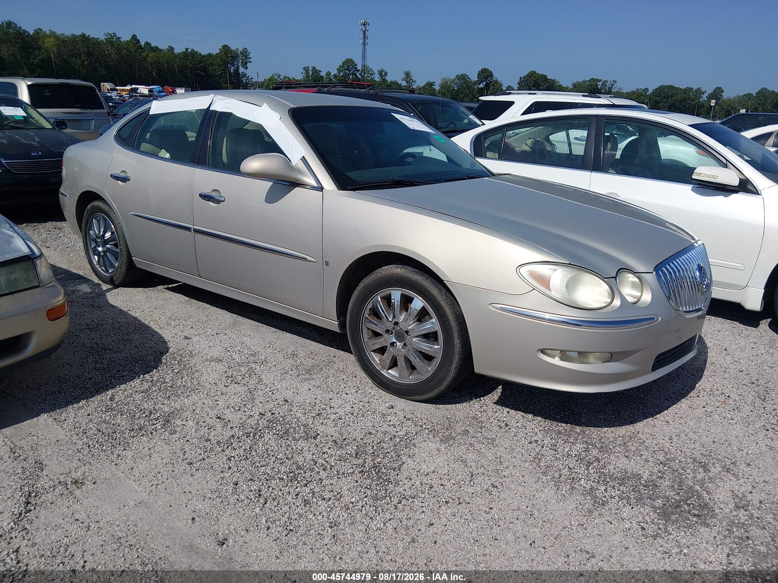 2009 Buick LaCrosse CXL, VIN 2G4WD582191174206 — Обычный износ