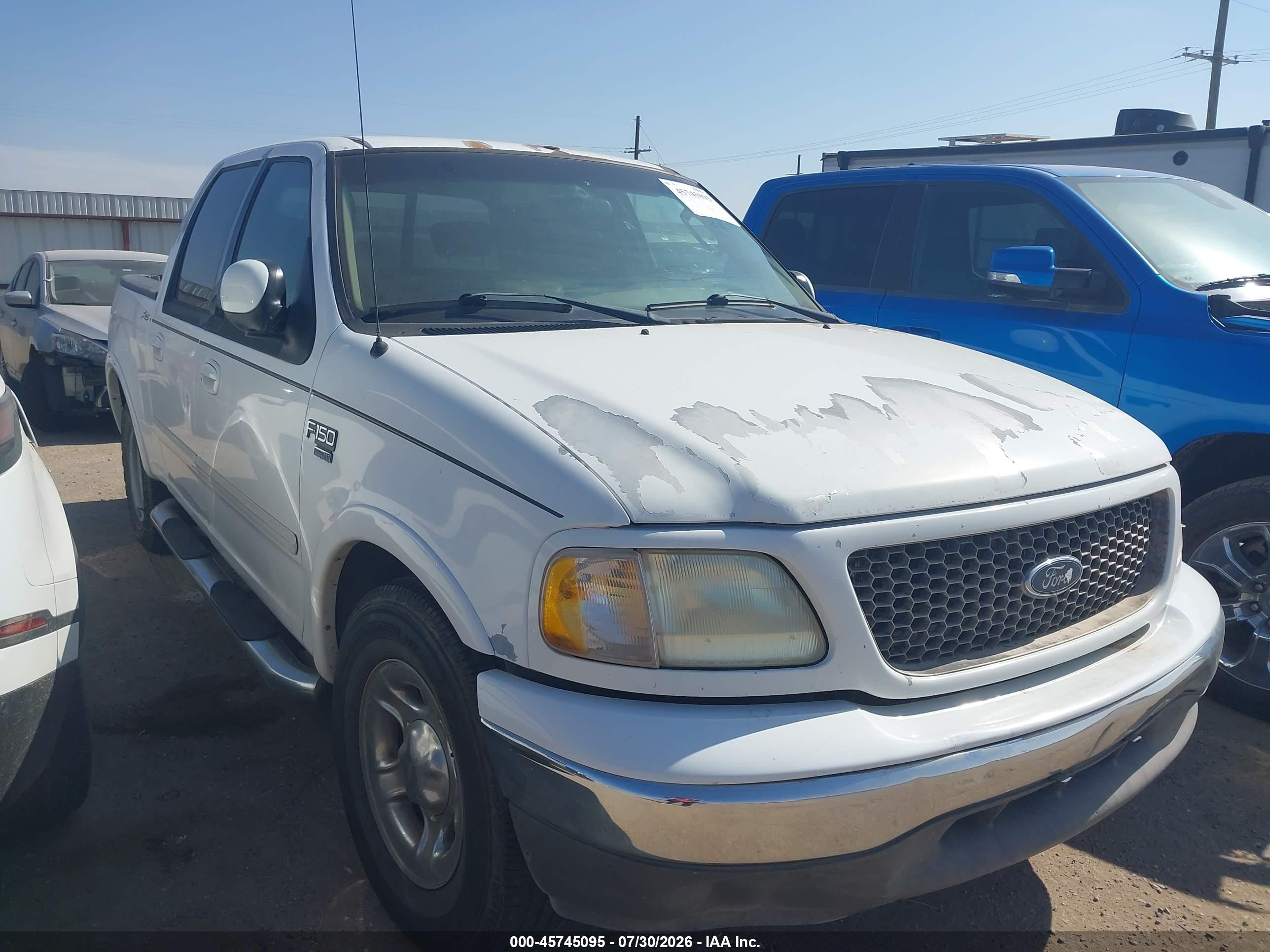 2003 Ford F-150 XLT, VIN 1FTRW07L13KA86708 — Normal wear