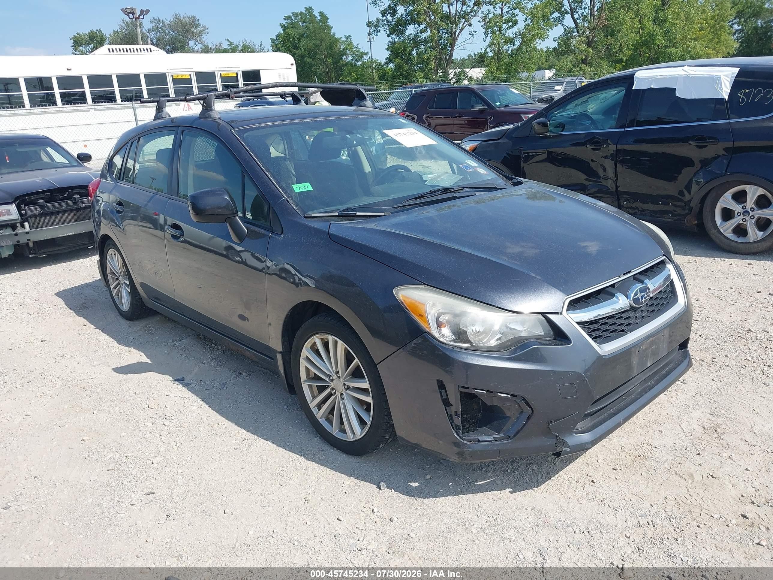 2012 Subaru Impreza Premium, VIN JF1GPAD65CG242539 — Normal wear