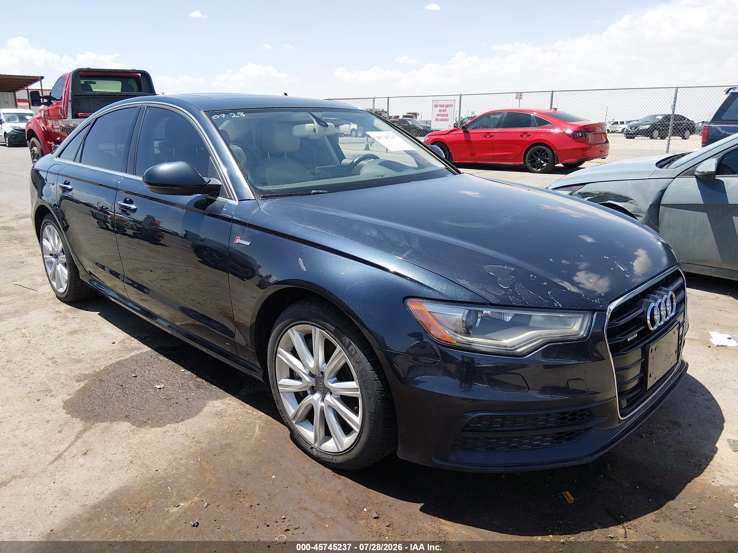 2015 Audi A6 Premium Plus, VIN WAUFGAFC2FN004170 — Normal wear
