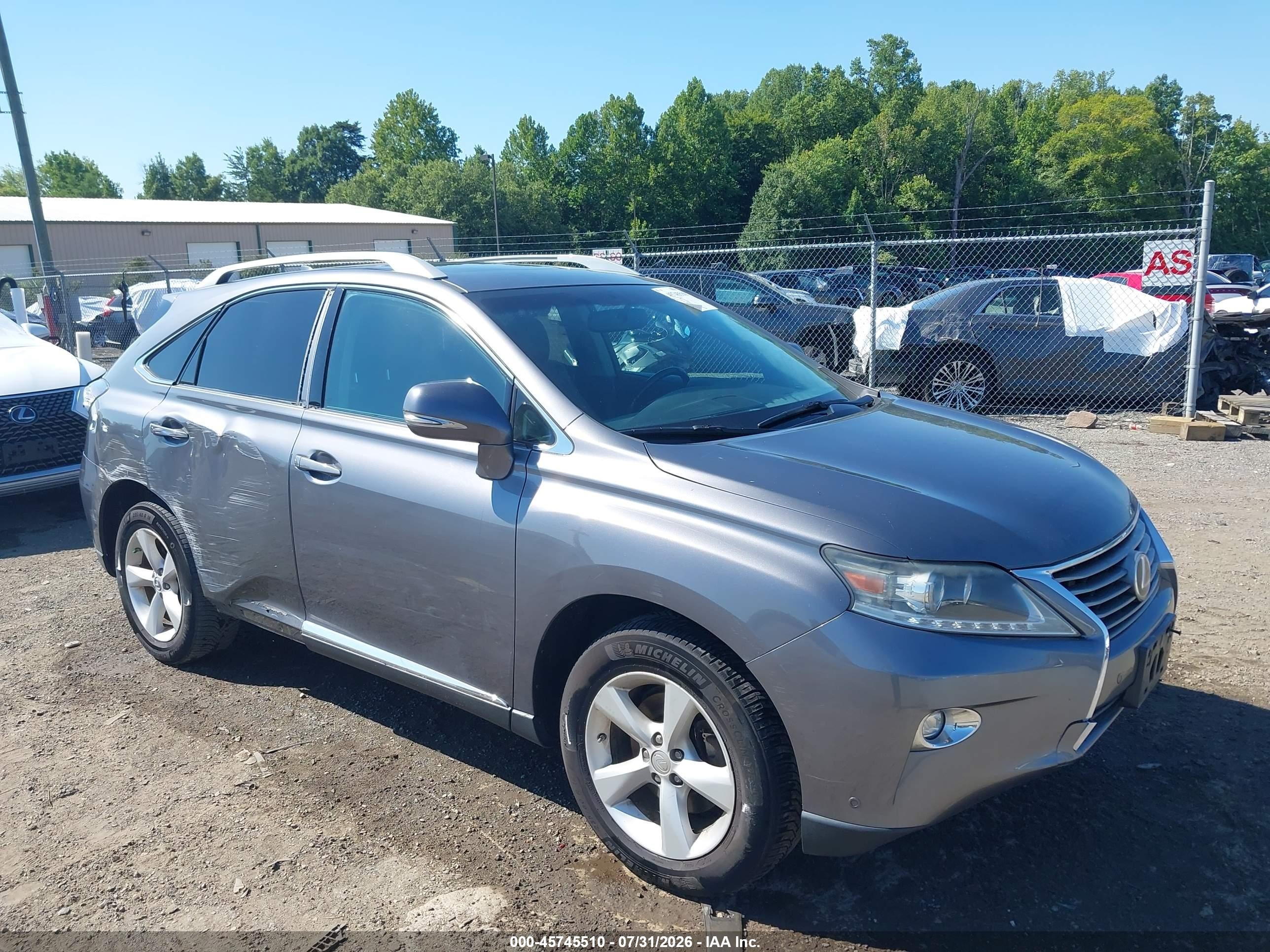 2015 Lexus RX 350, VIN 2T2BK1BA5FC287182 — Side