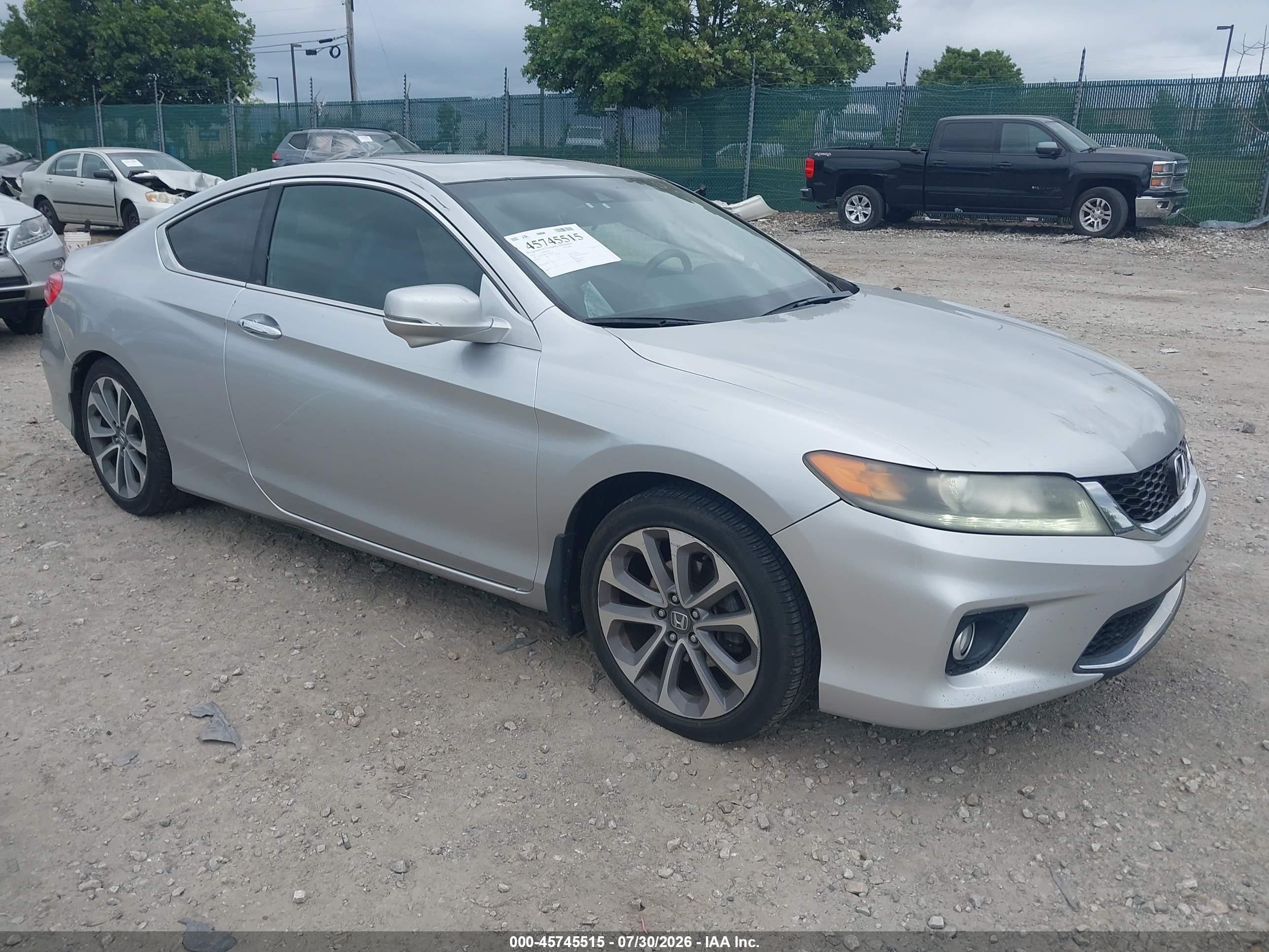 2014 Honda Accord EX-L, VIN 1HGCT2B81EA008548 — Rear end