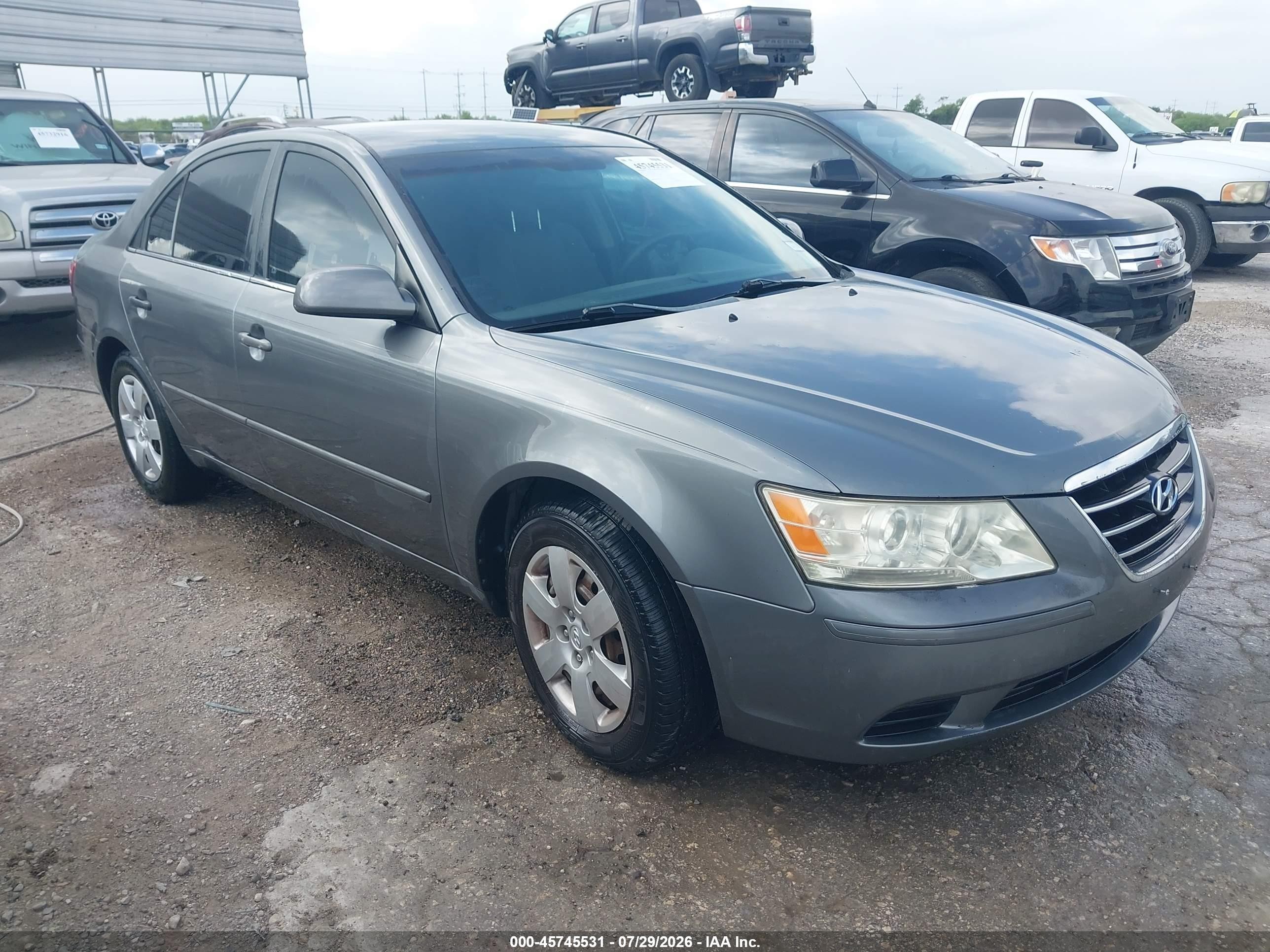 2010 Hyundai Sonata GLS, VIN 5NPET4AC0AH606612 — Обычный износ