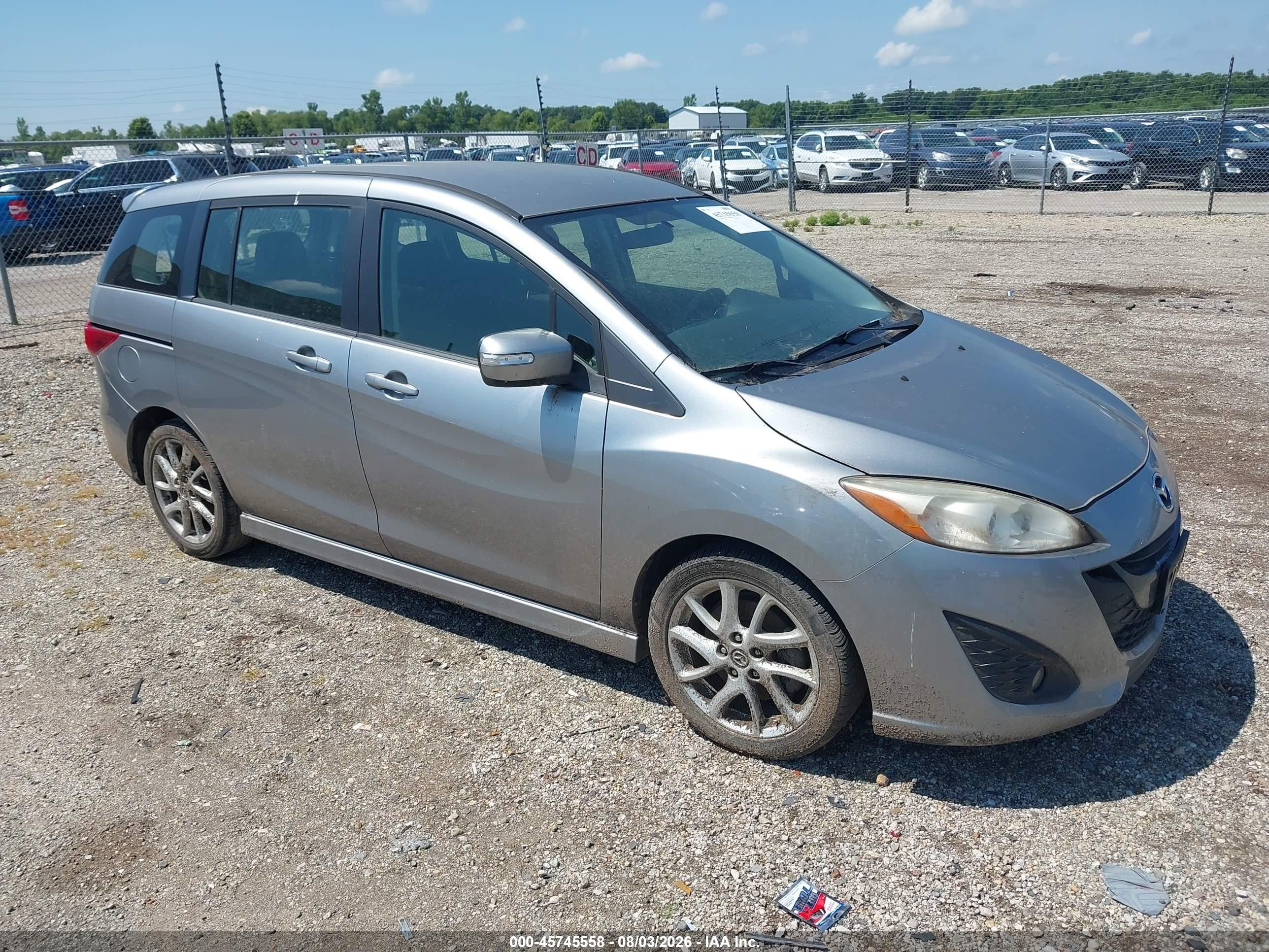 2013 Mazda 5 Touring, VIN JM1CW2CL3D0159632 — Normal wear