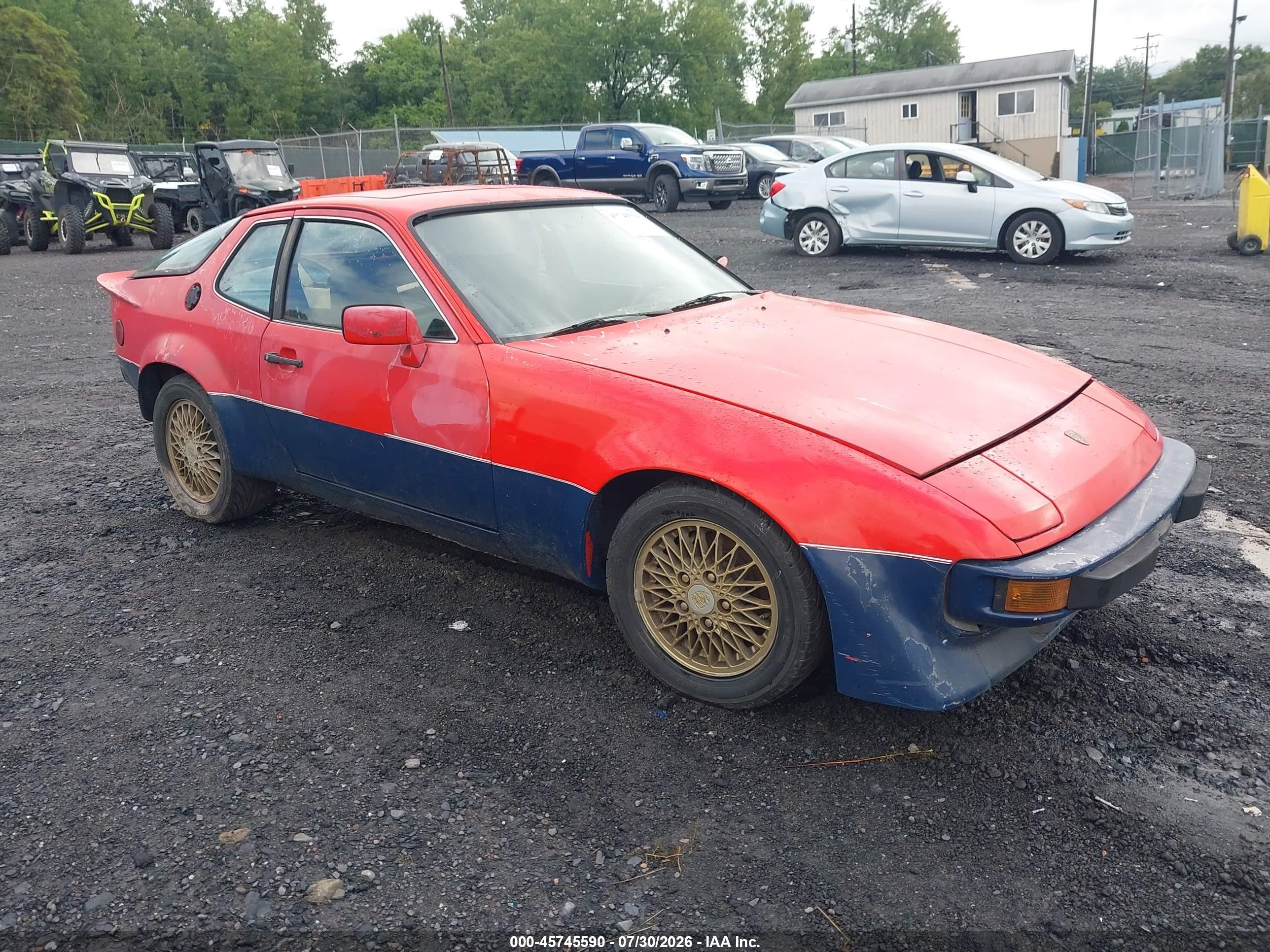 1979 Porsche 924, VIN 9249207385 — Normal wear